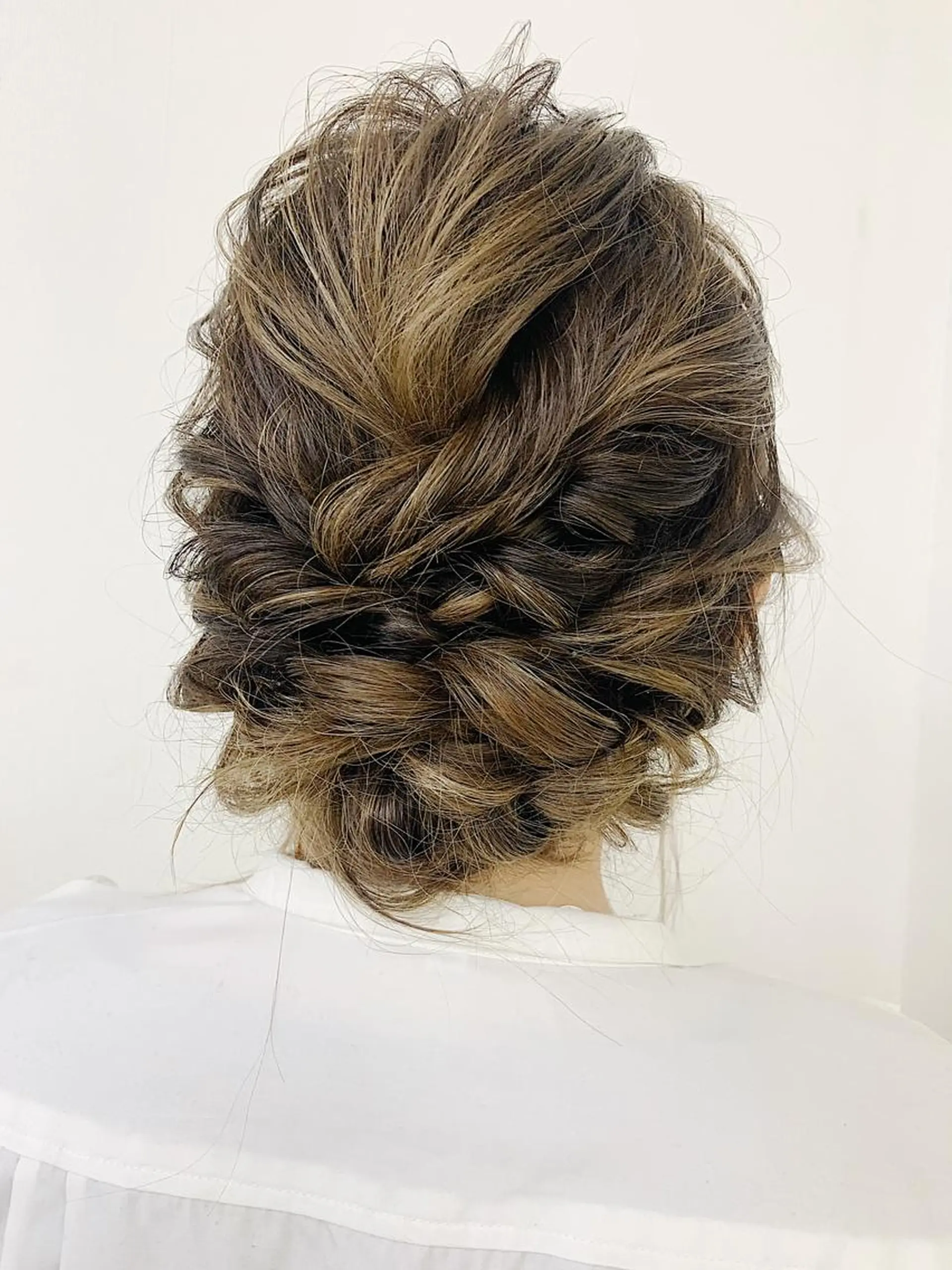 セミロング ヘアアレンジ 成人式 卒業式のヘアスタイル Mululu所属・京都最安価エクステ muuka🦋のヘアスタイル