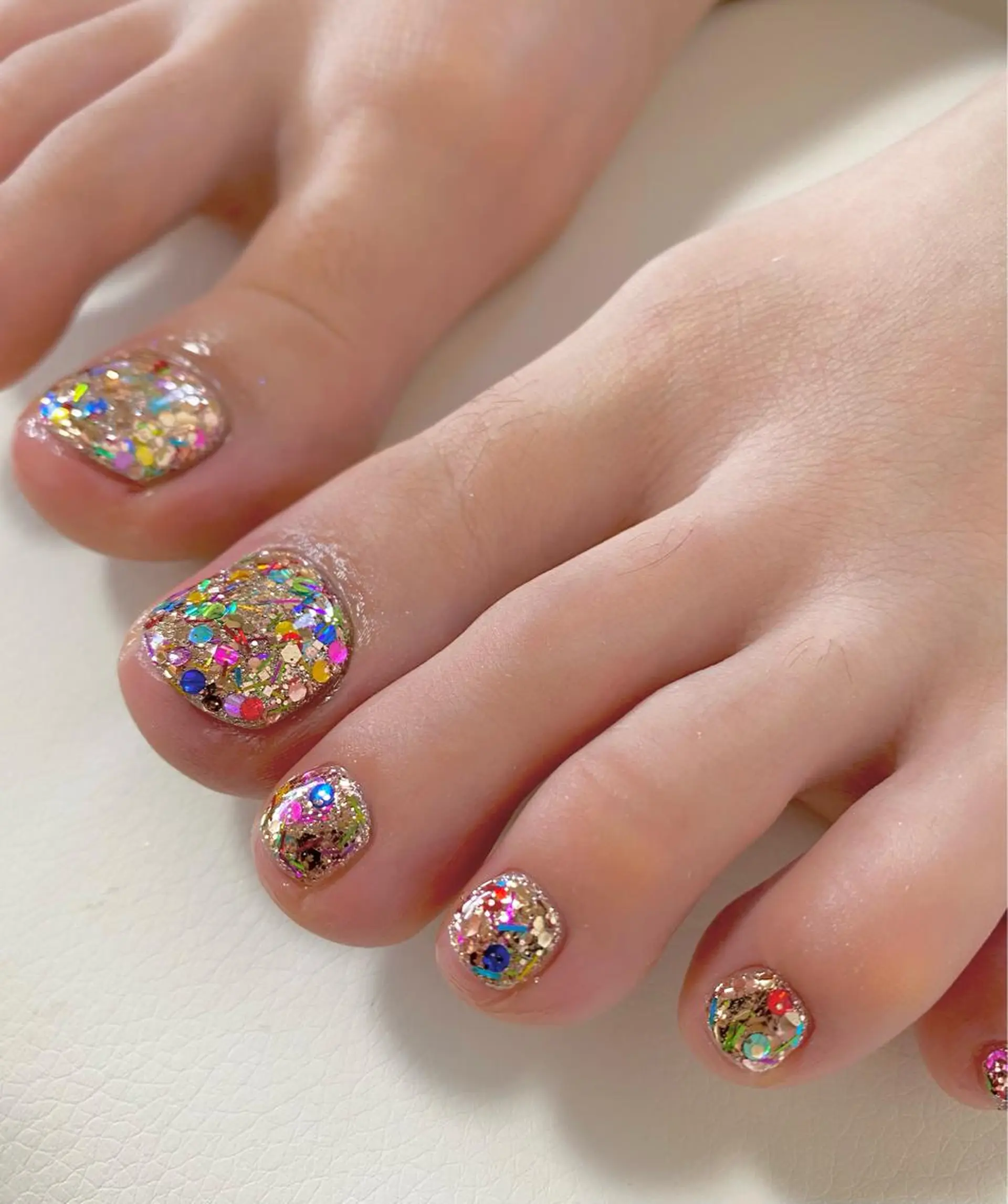 ショート ネイル フットネイル lune nail_2017のその他イメージ