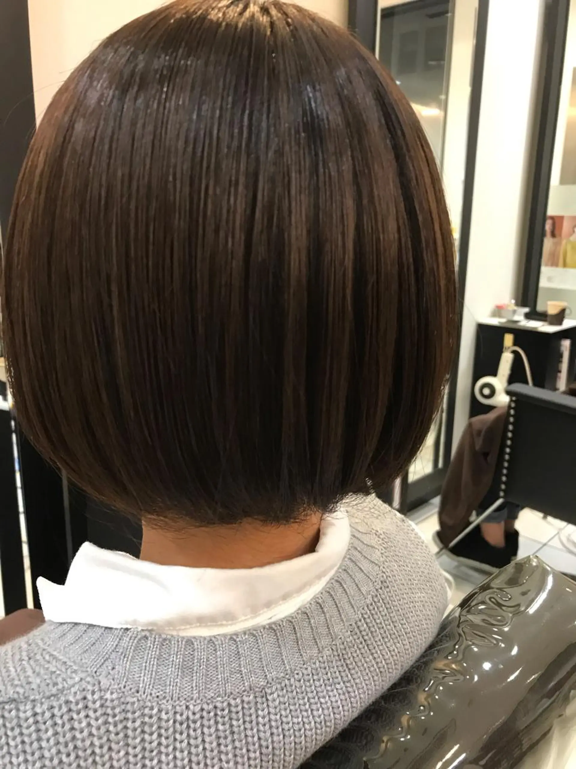 ショート YASU🍎CUT 赤系カラー/ヘアケアのヘアスタイル