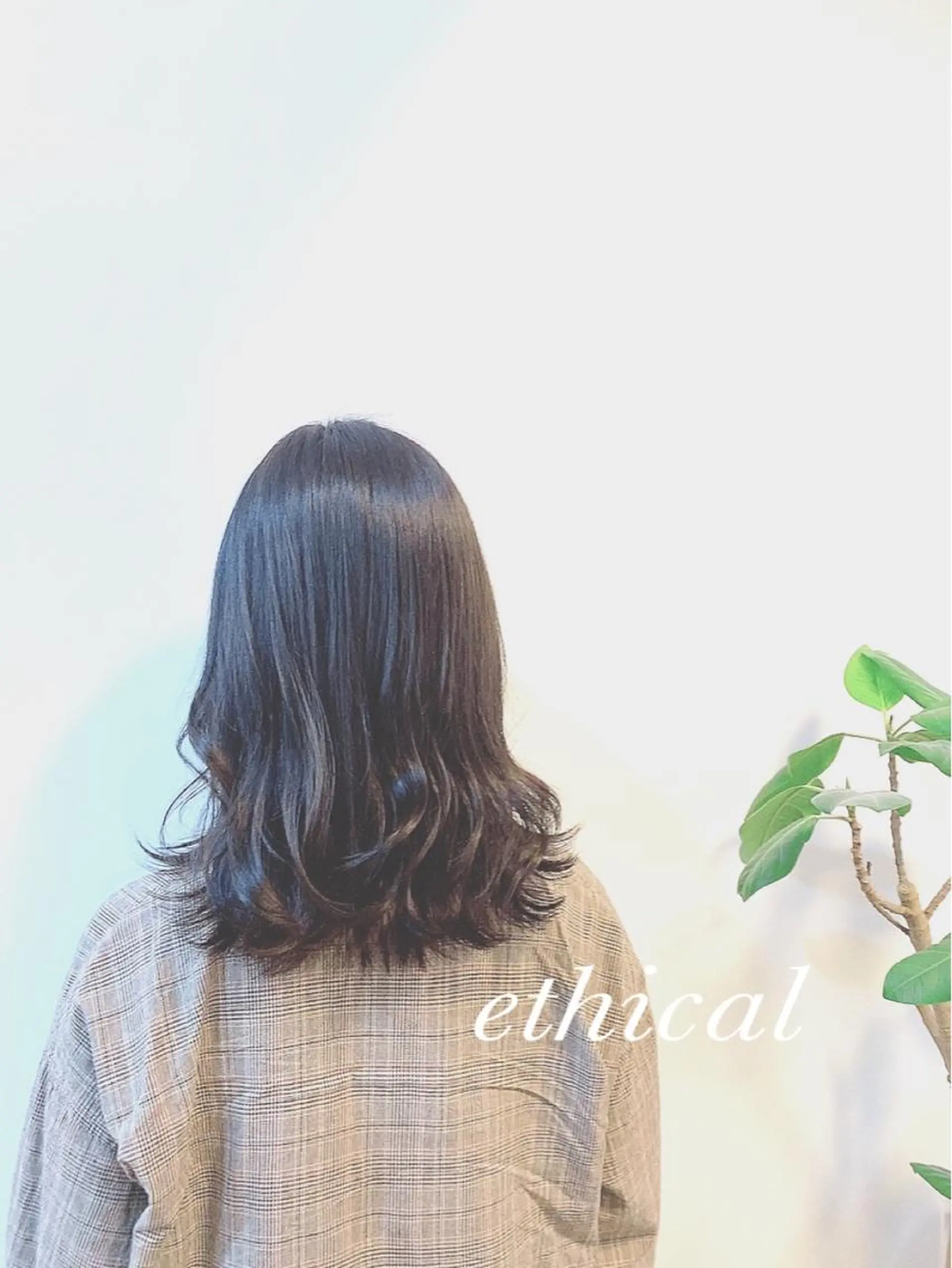 ロング カラー 【エシカル】 HOSOMIのヘアスタイル