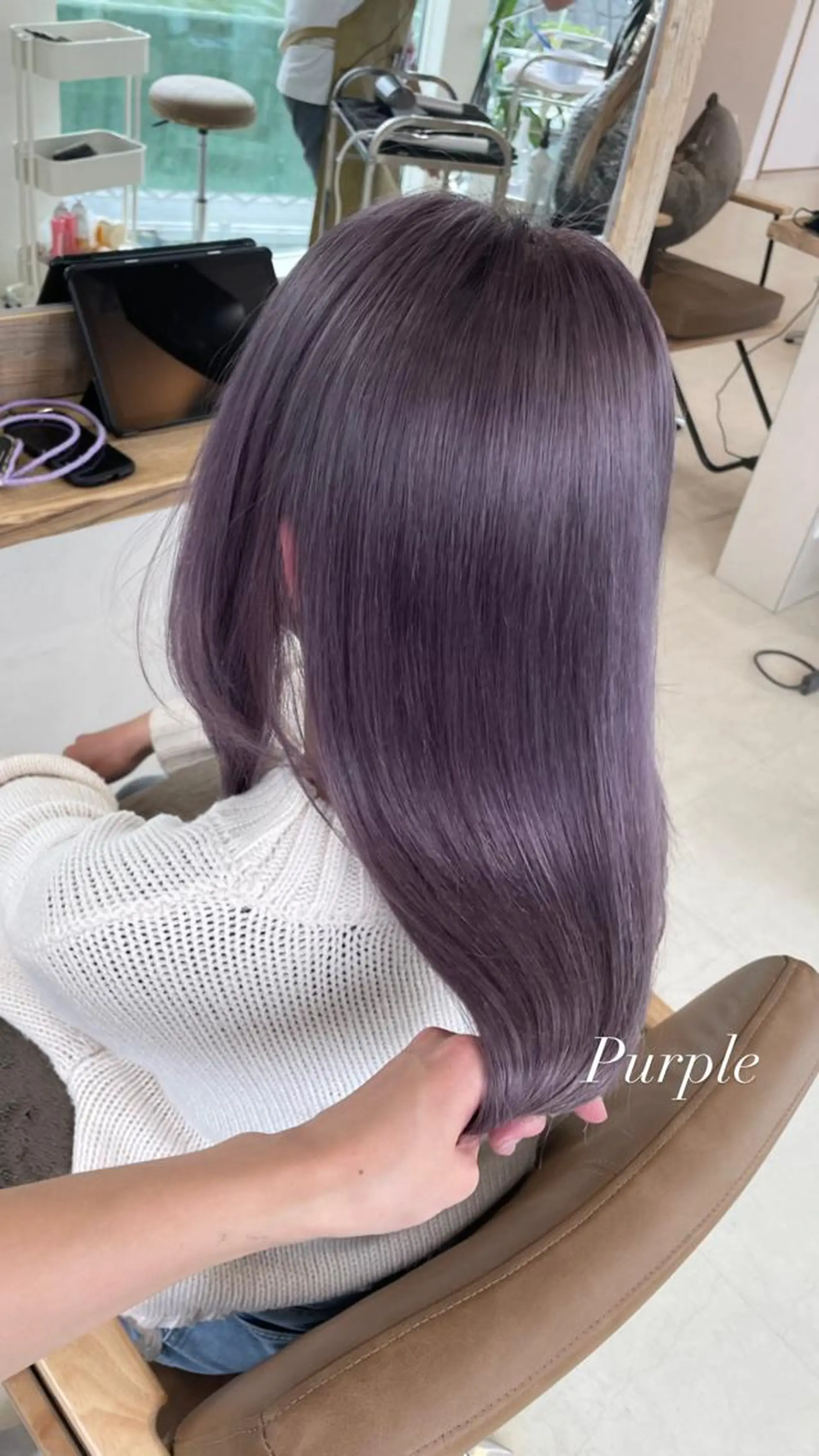 ロング ヘアカラー アルーナビューティデザイン所属・鈴木 妃帆未のヘアスタイル