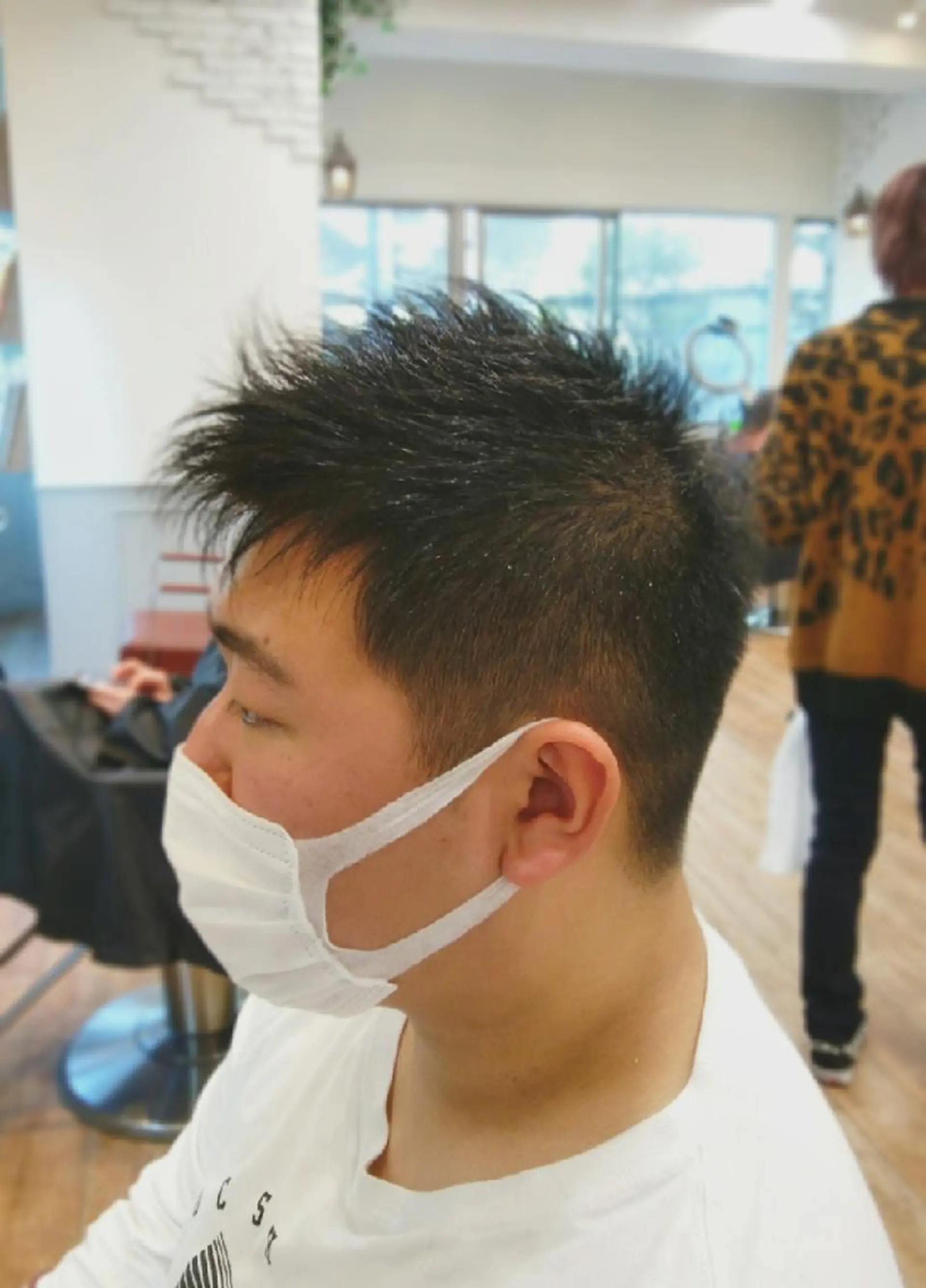 ショート メンズ 菅原 綾のヘアスタイル