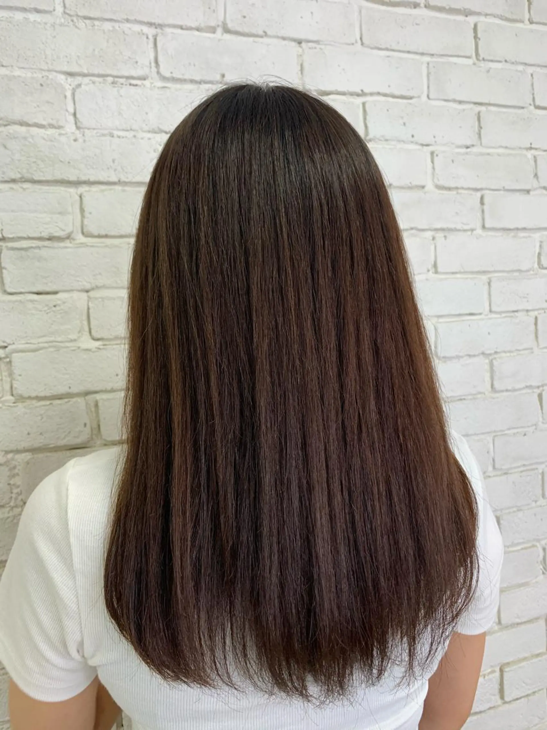 ロング u n aのヘアスタイル