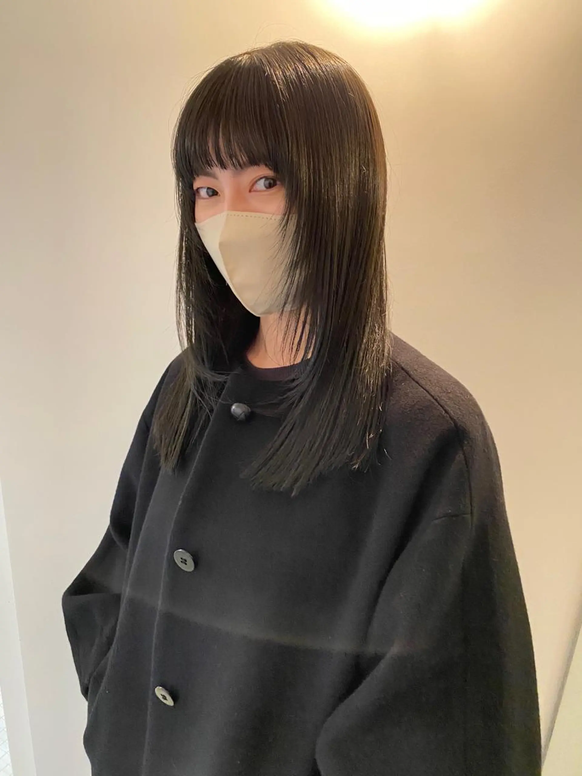 セミロング レイヤーカット カット ヘアカラー GATTACA所属・KEI gattacaのヘアスタイル