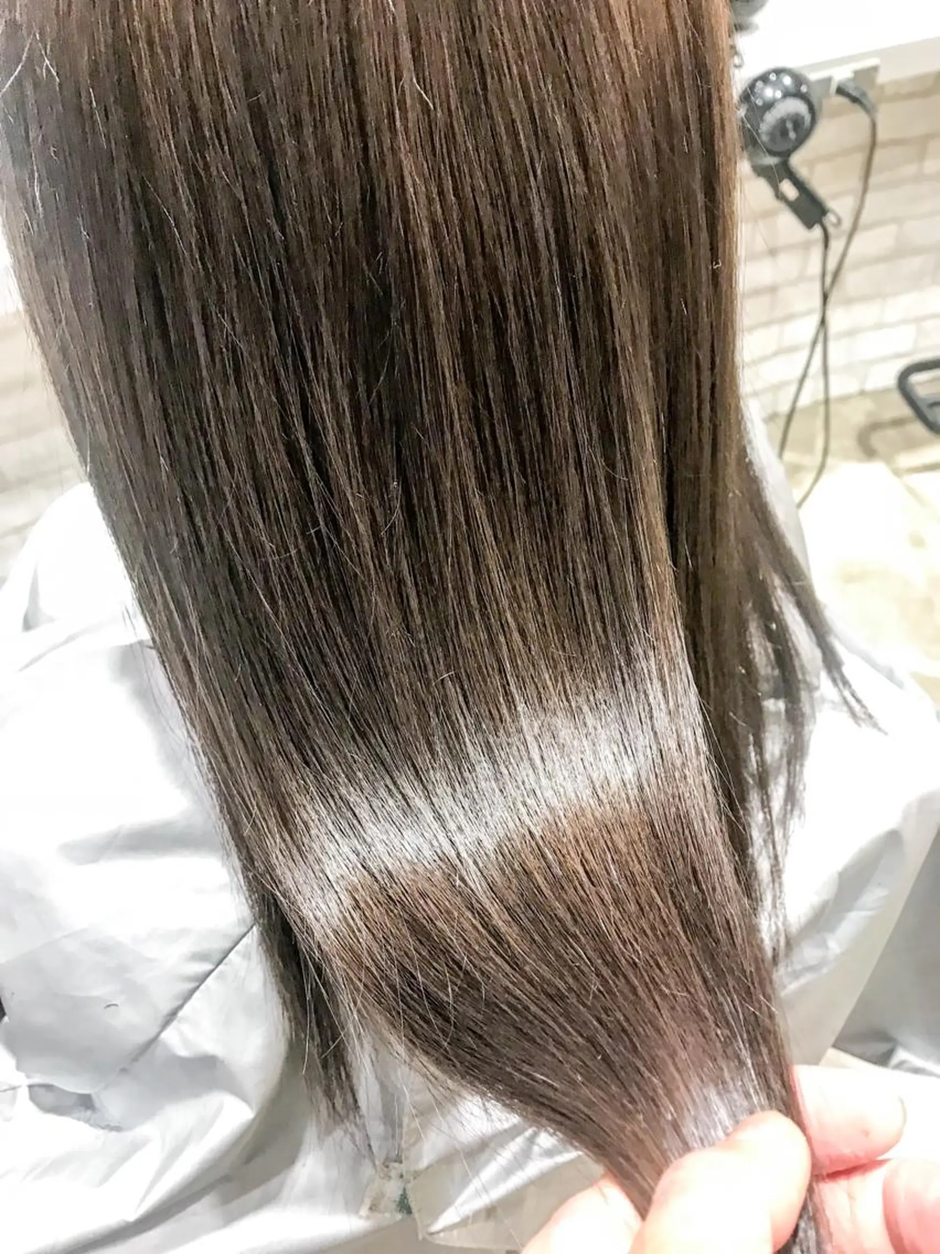 ロング カット 縮毛矯正 EIGHT second【エイトセカンド】所属・江畑 匠 新宿三丁目 徒歩30秒⭐️のヘアスタイル