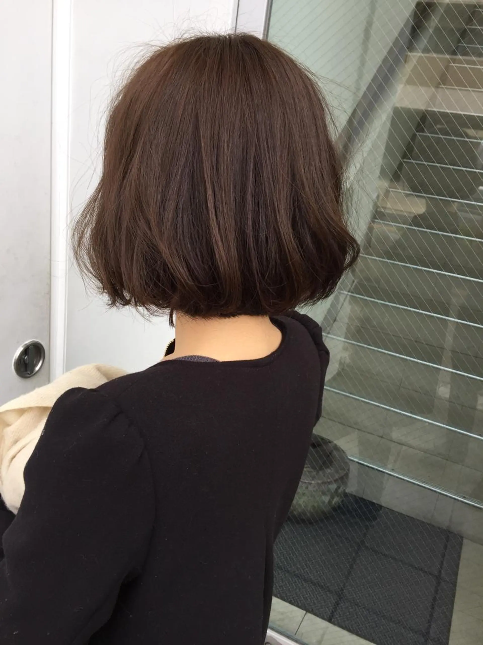 ショート カラー アッシュ ネイビーカラー カット トリートメント 武田 久司のヘアスタイル