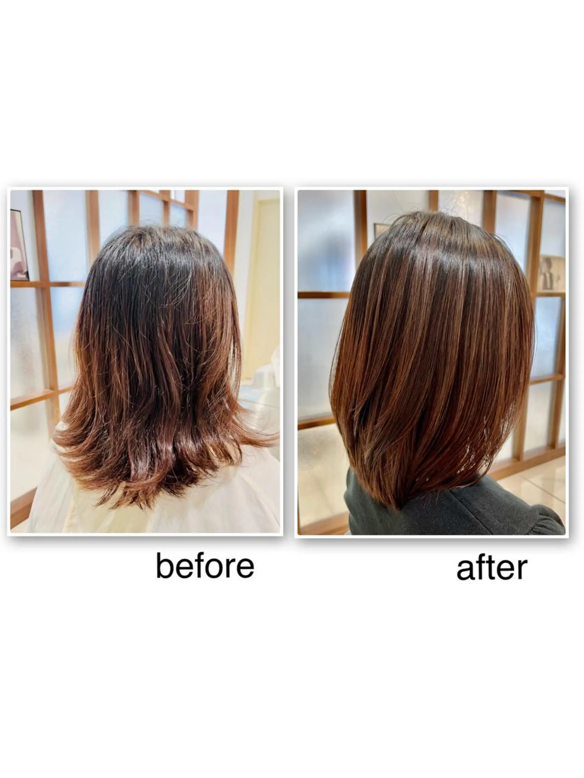 ミディアム ツヅキ マスミのヘアスタイル