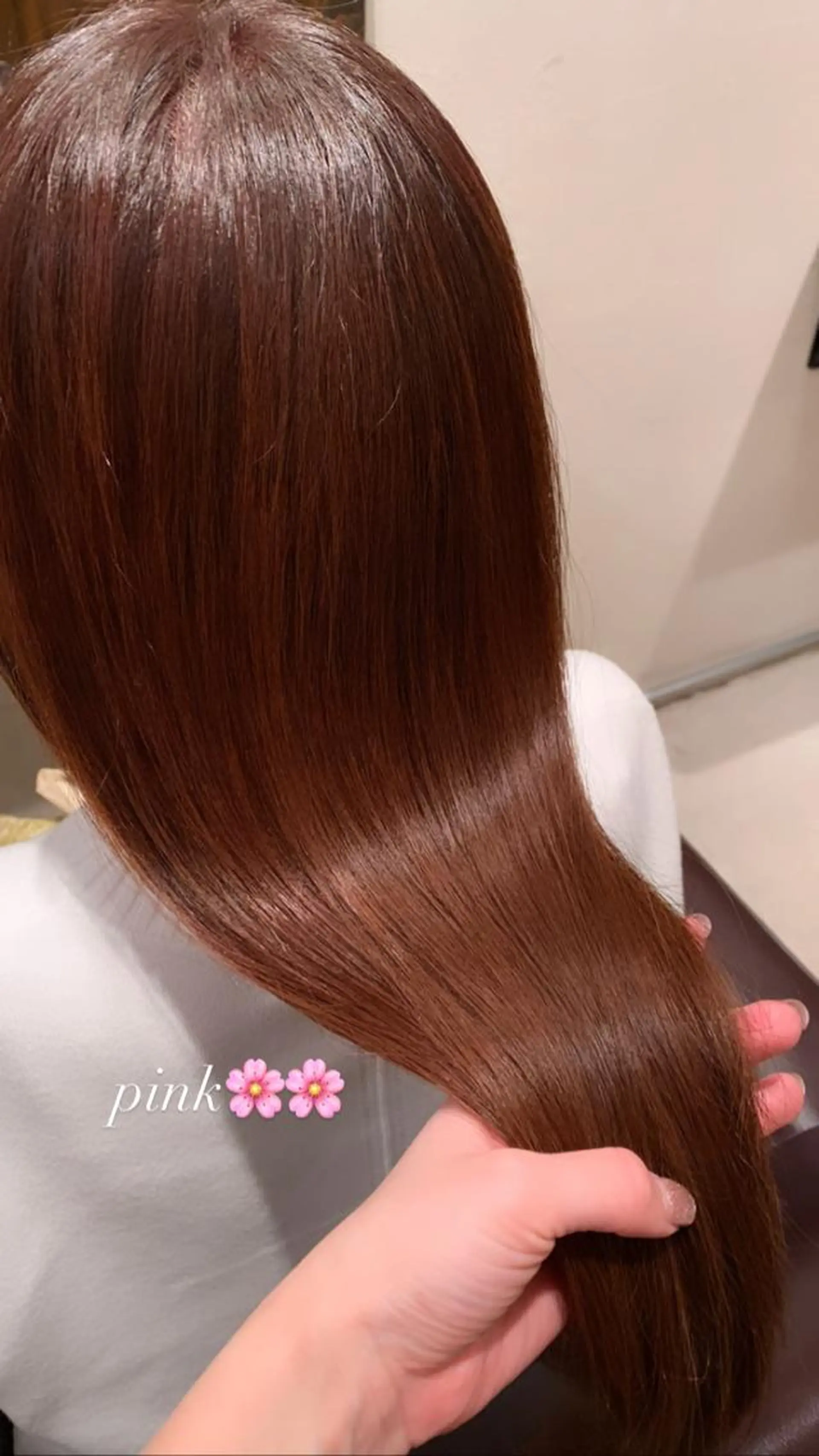 ロング カラー 透明感/オリーブ/ グレージュ/YUKAのヘアスタイル