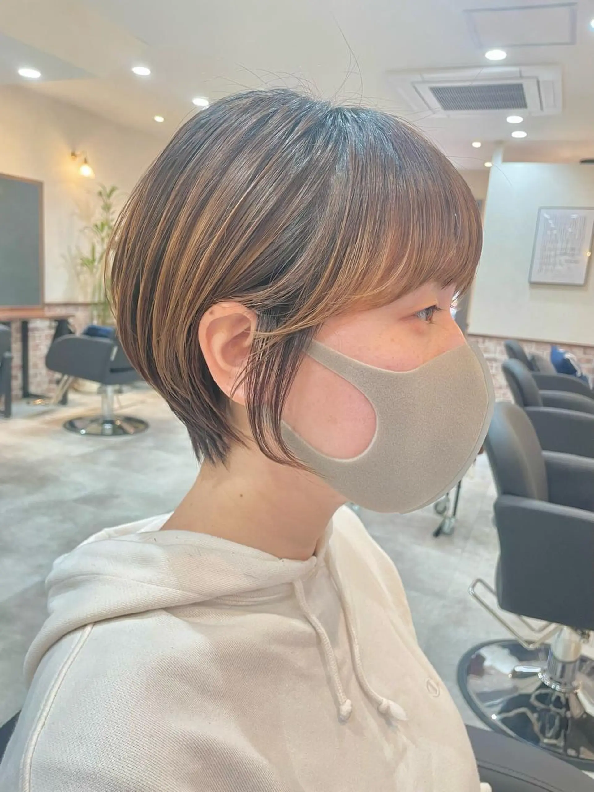 ショート カット トリートメント limit陽平 ショート/ボブのヘアスタイル