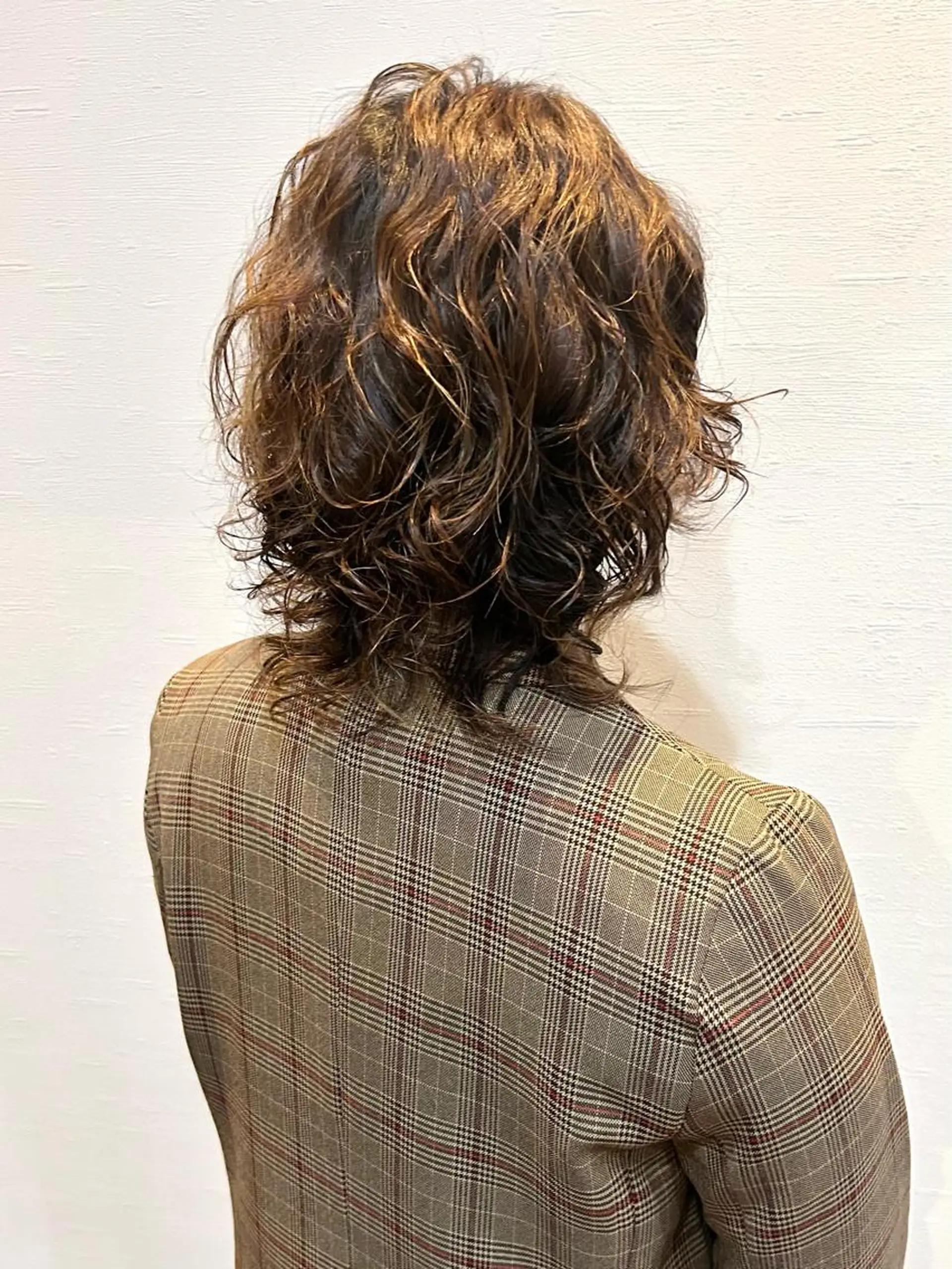 ミディアム パーマ 𝘒𝘺𝘰𝘬𝘢 🌿‬のヘアスタイル
