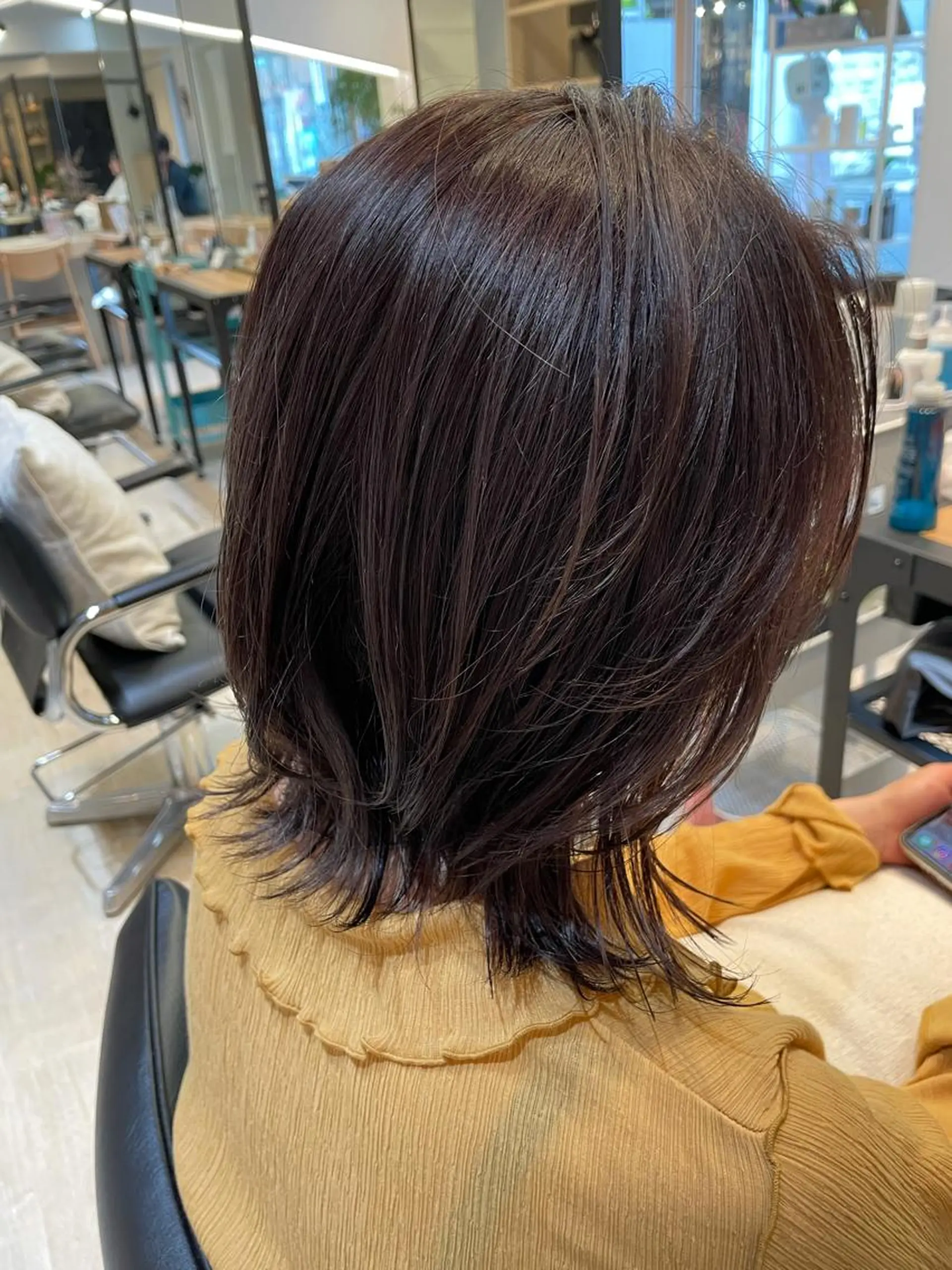 ミディアム カラー SALOWIN下北沢所属・hazuki 🌝のヘアスタイル