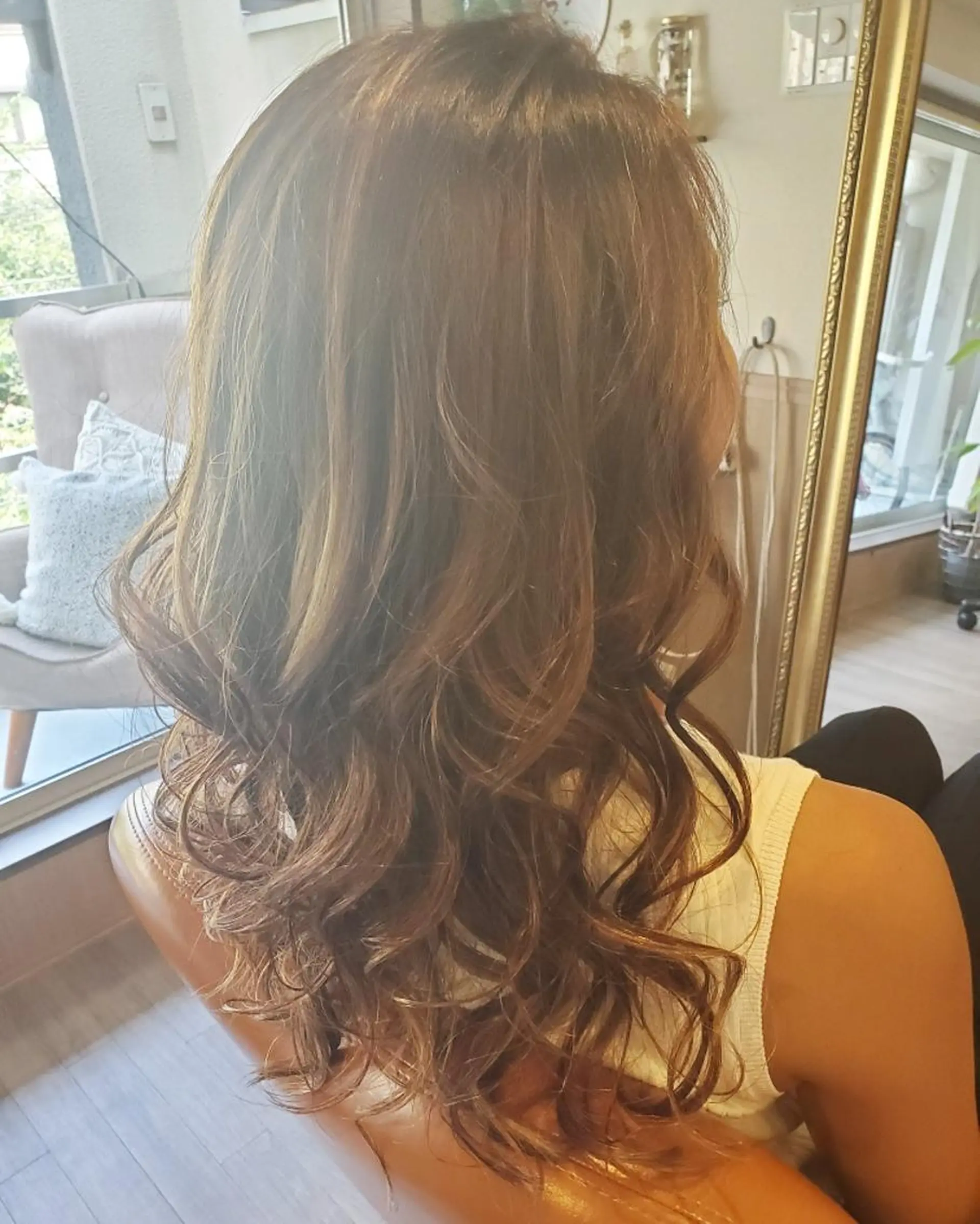 ロング 外国人風カラー spa hair  ark 富井直美のヘアスタイル