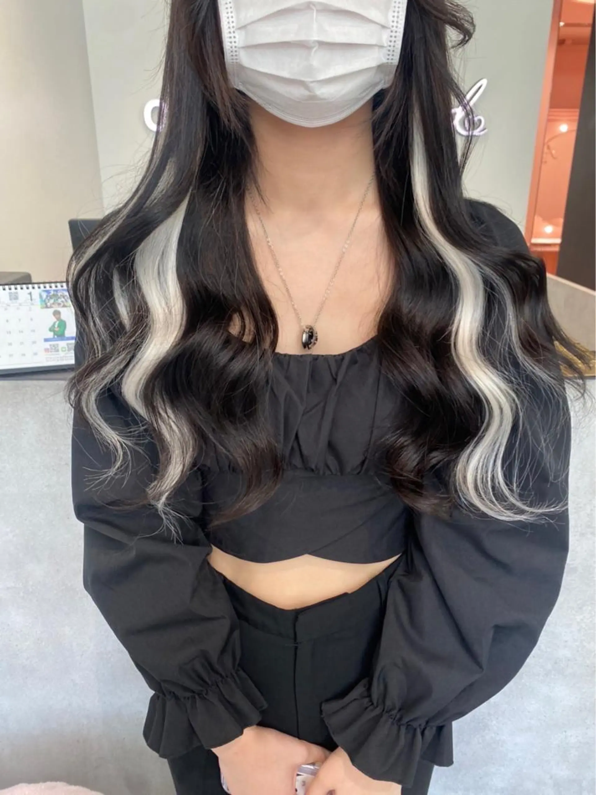 ロング カラー 韓国風モテヘア 🇰🇷aki♡のヘアスタイル