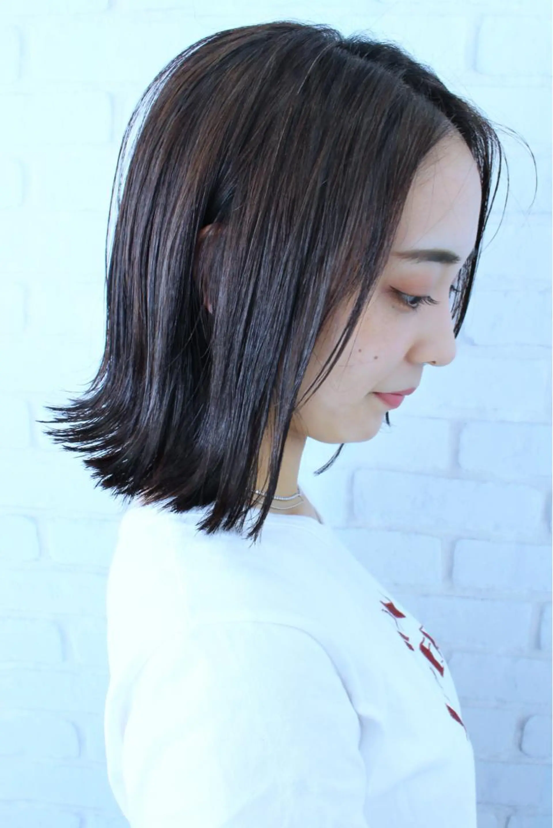 ミディアム ショートボブ ボブ 似合わせカット Repos SENDAI所属・⭐️バッサリカット モデル募集⭐️佐野のヘアスタイル