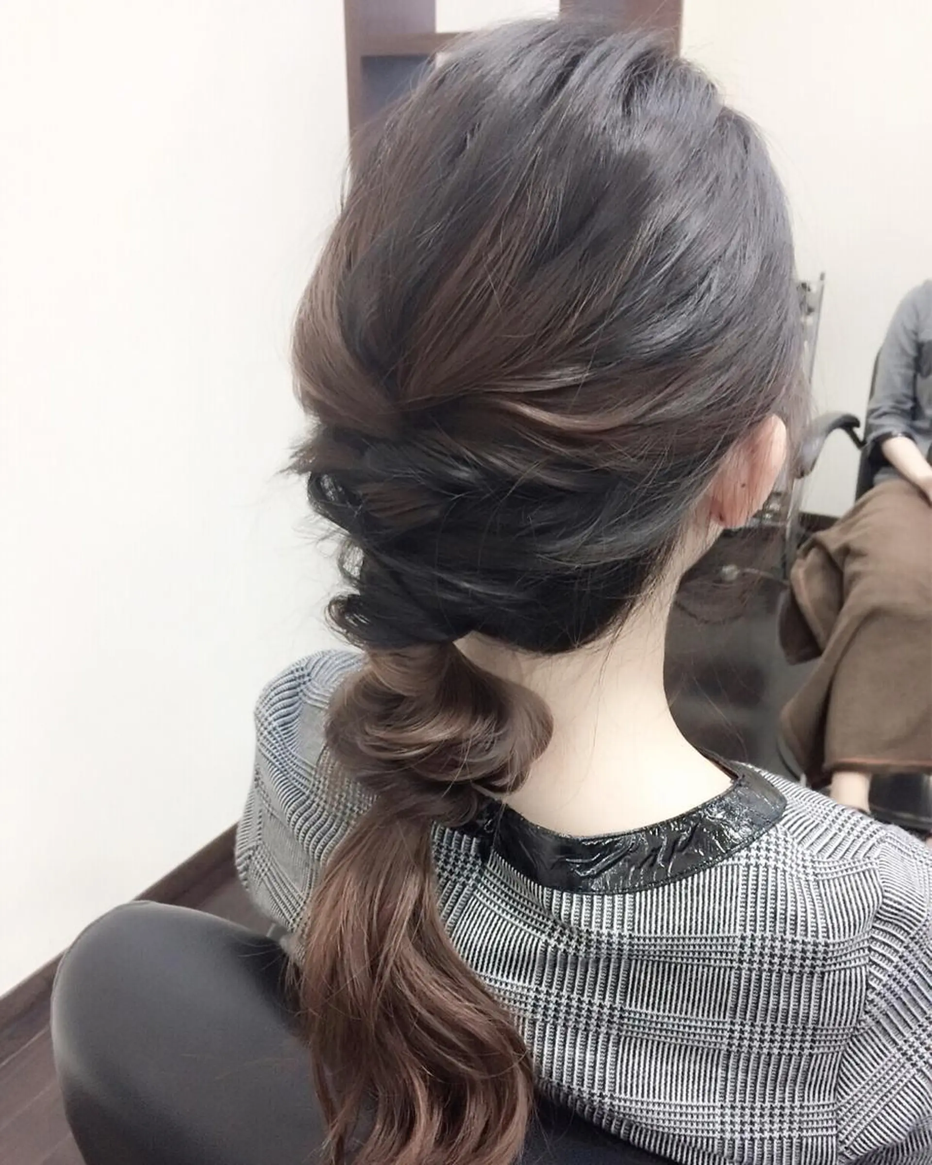 セミロング ロング ヘアアレンジ 沢田 瞳のヘアスタイル