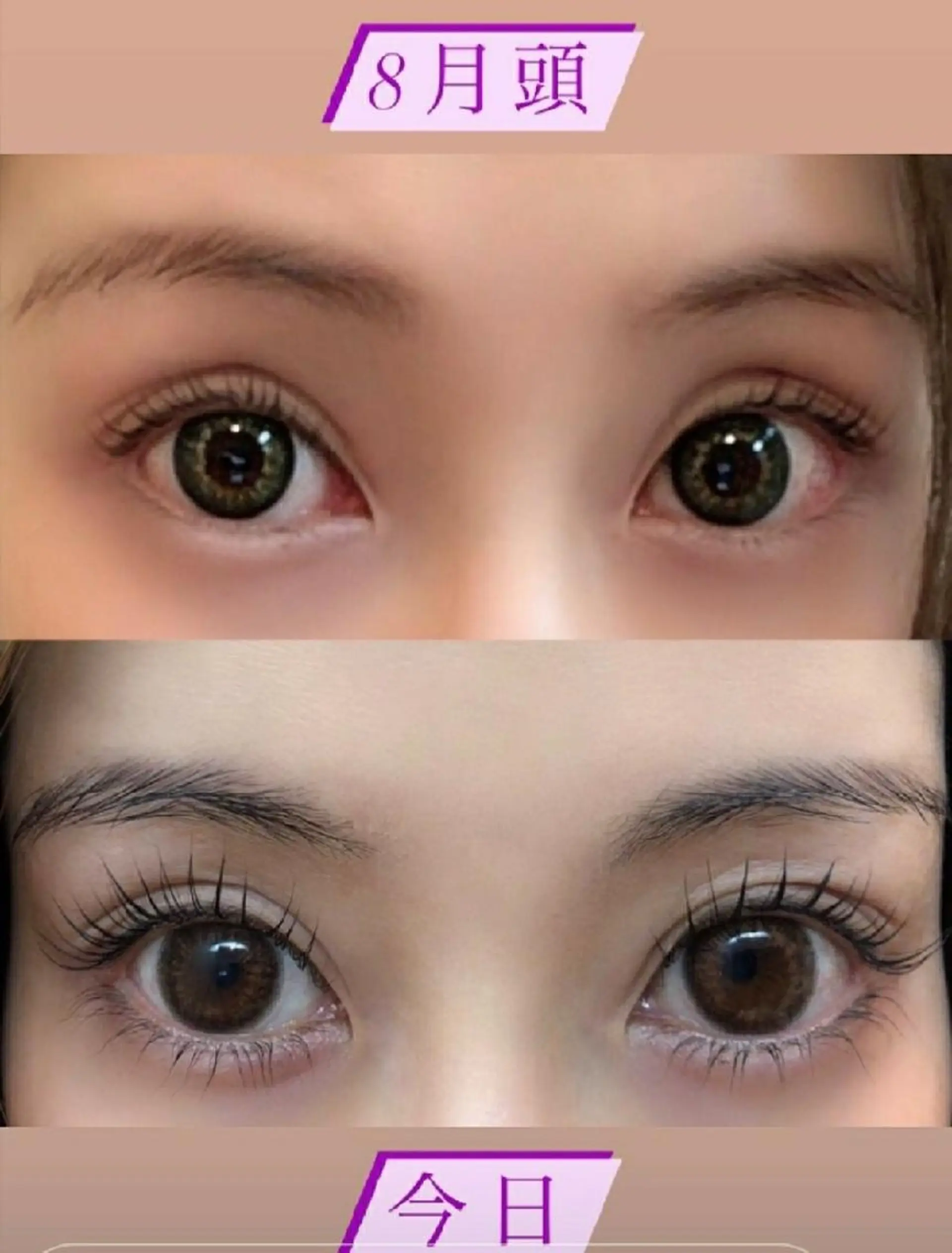 マツエク・マツパ パリジェンヌラッシュリフト EMMA plus．のマツエク・マツパデザイン