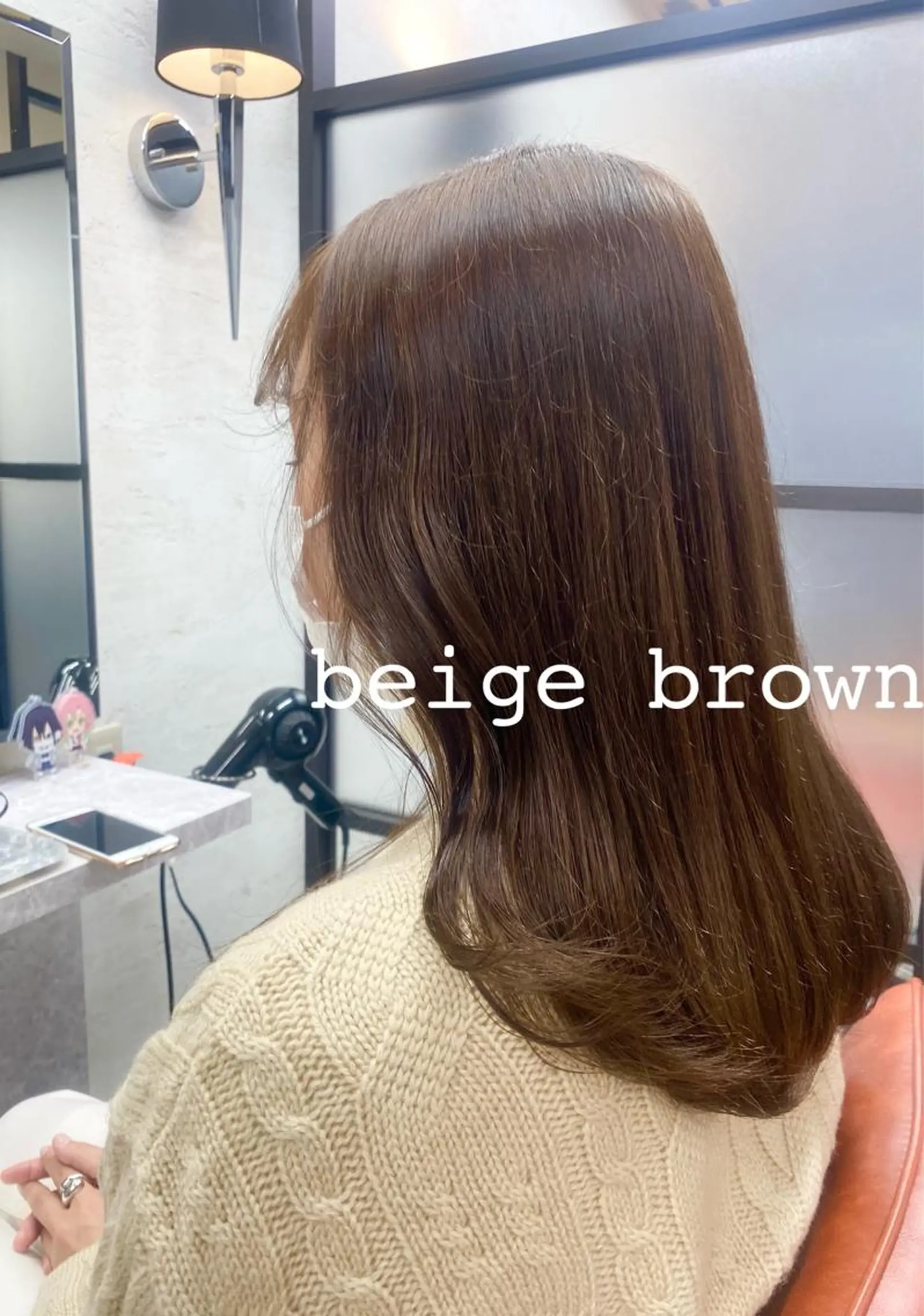 セミロング カラー 🍓小野 紗由美🍓のヘアスタイル