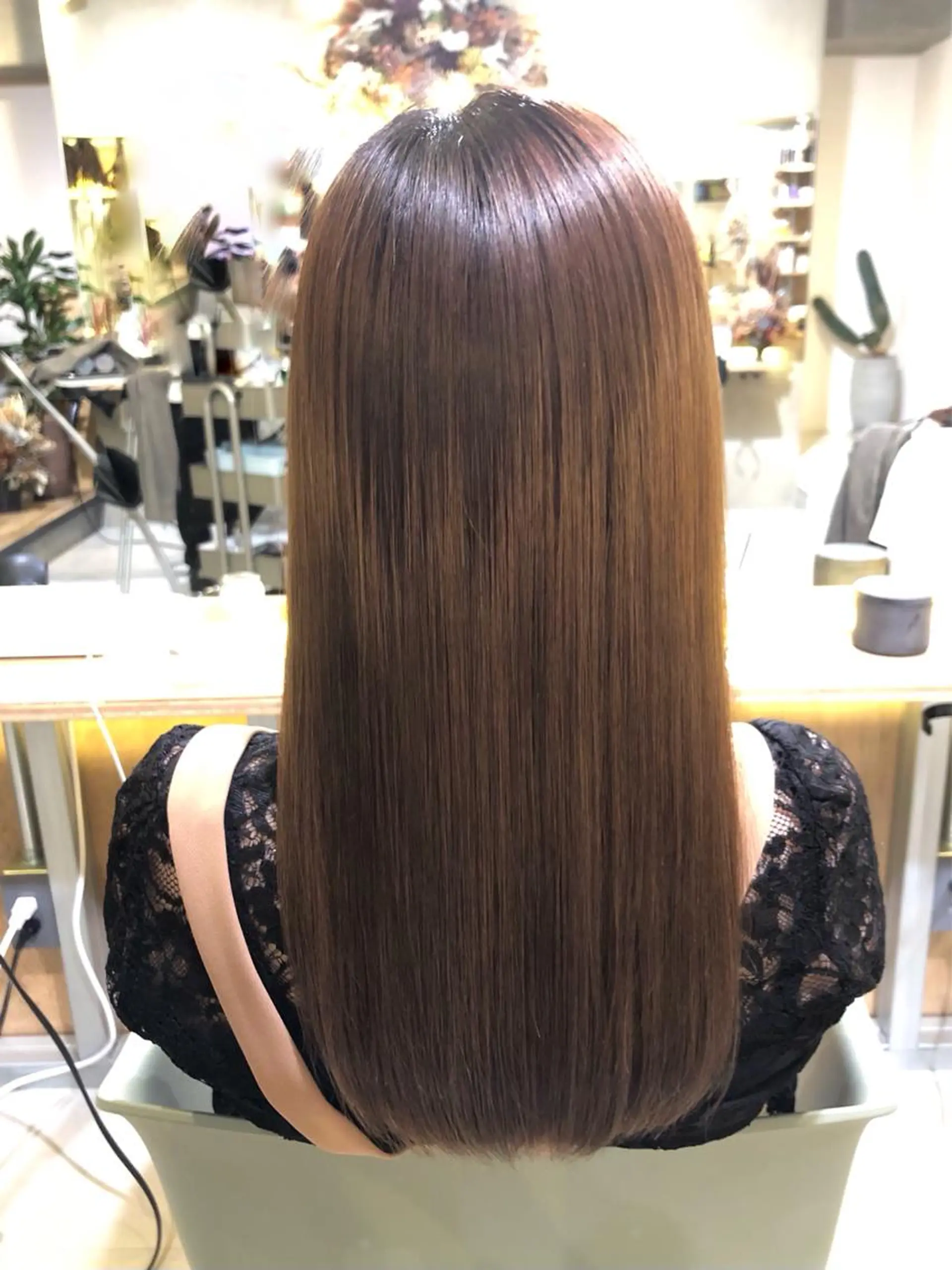 ロング 青木 ありさのヘアスタイル