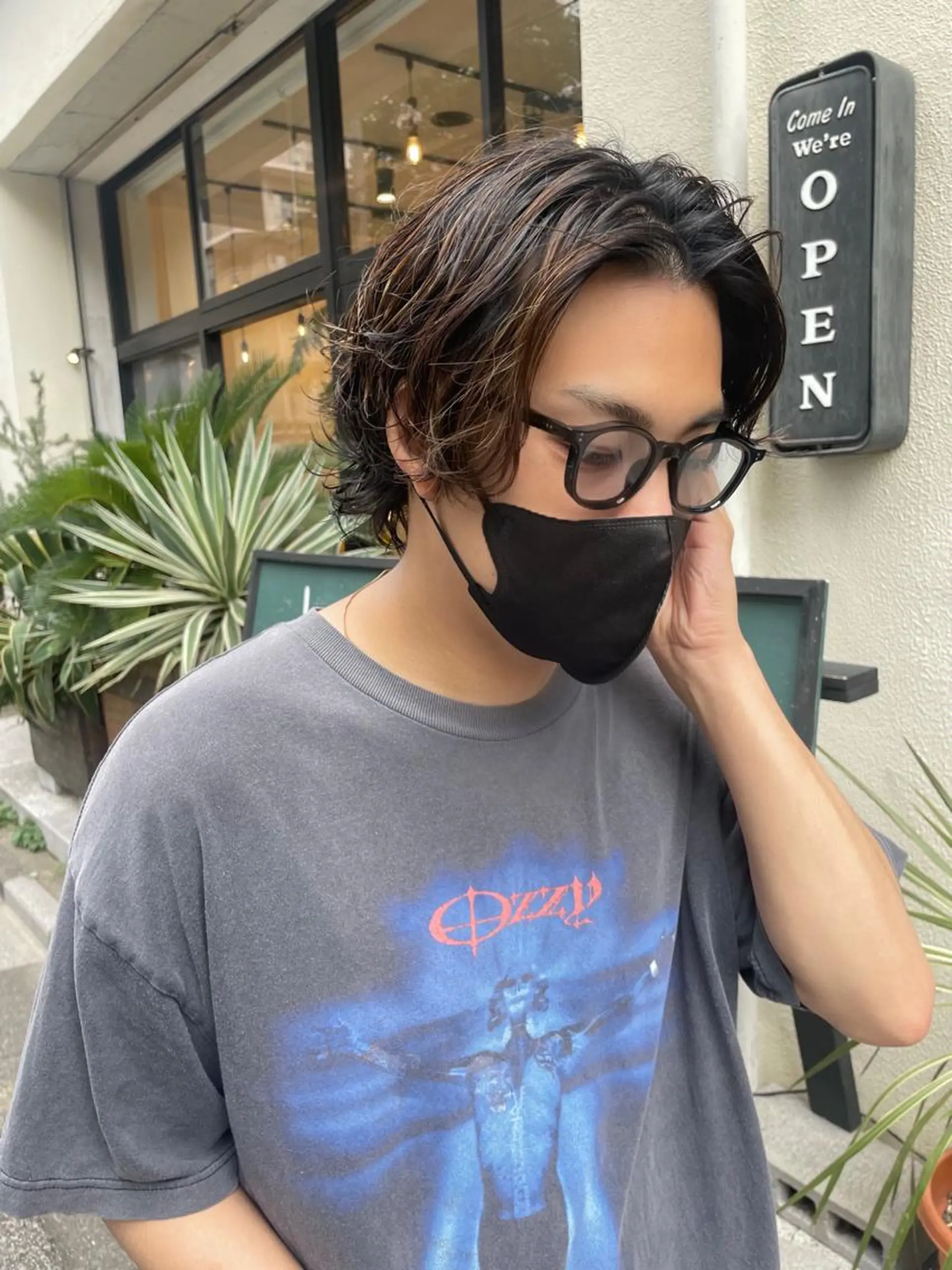 ショート パーマ 透明感カラー 🦋AYAのヘアスタイル