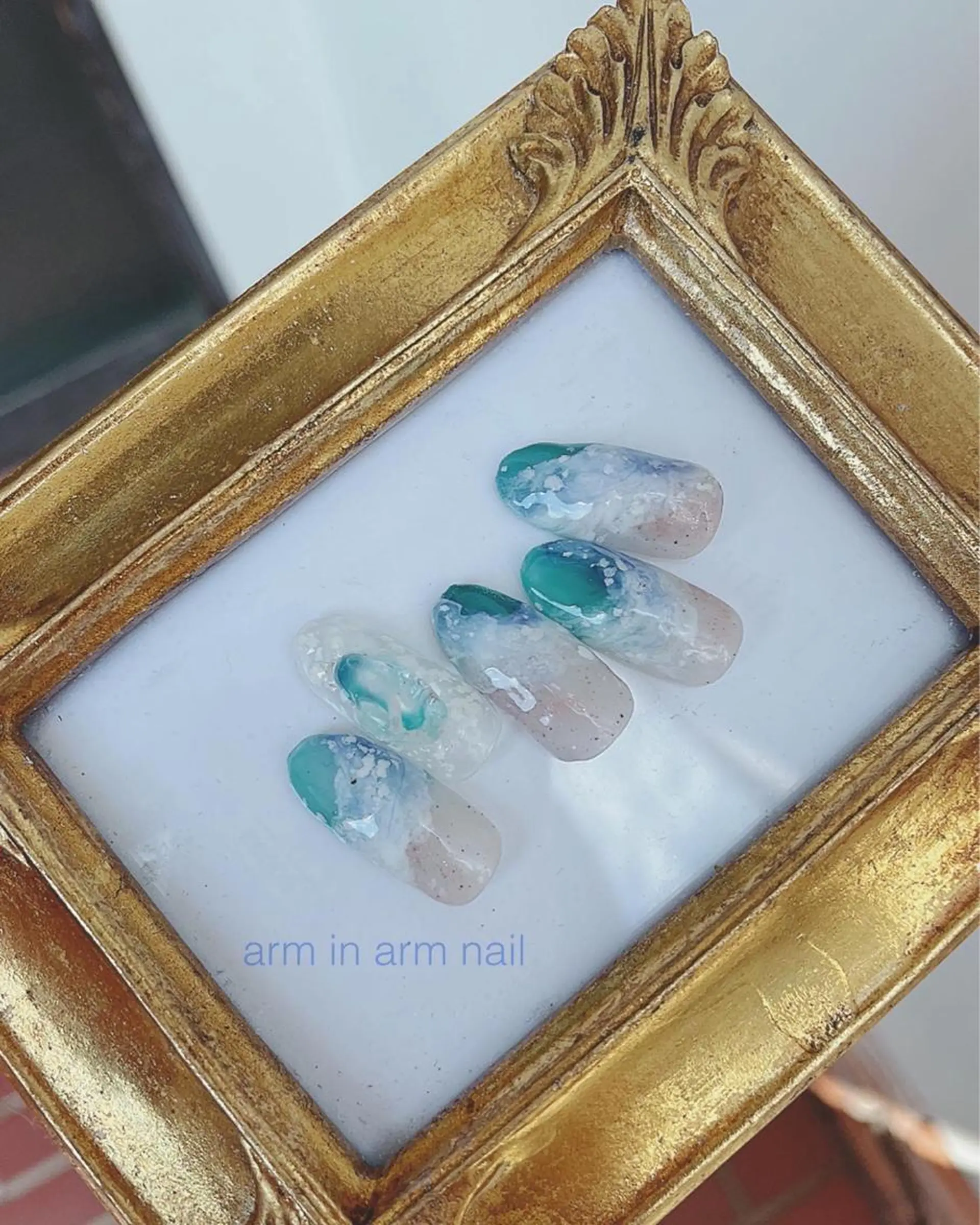 ネイル arm in arm ︎✿Yamamotoのマツエク・マツパデザイン