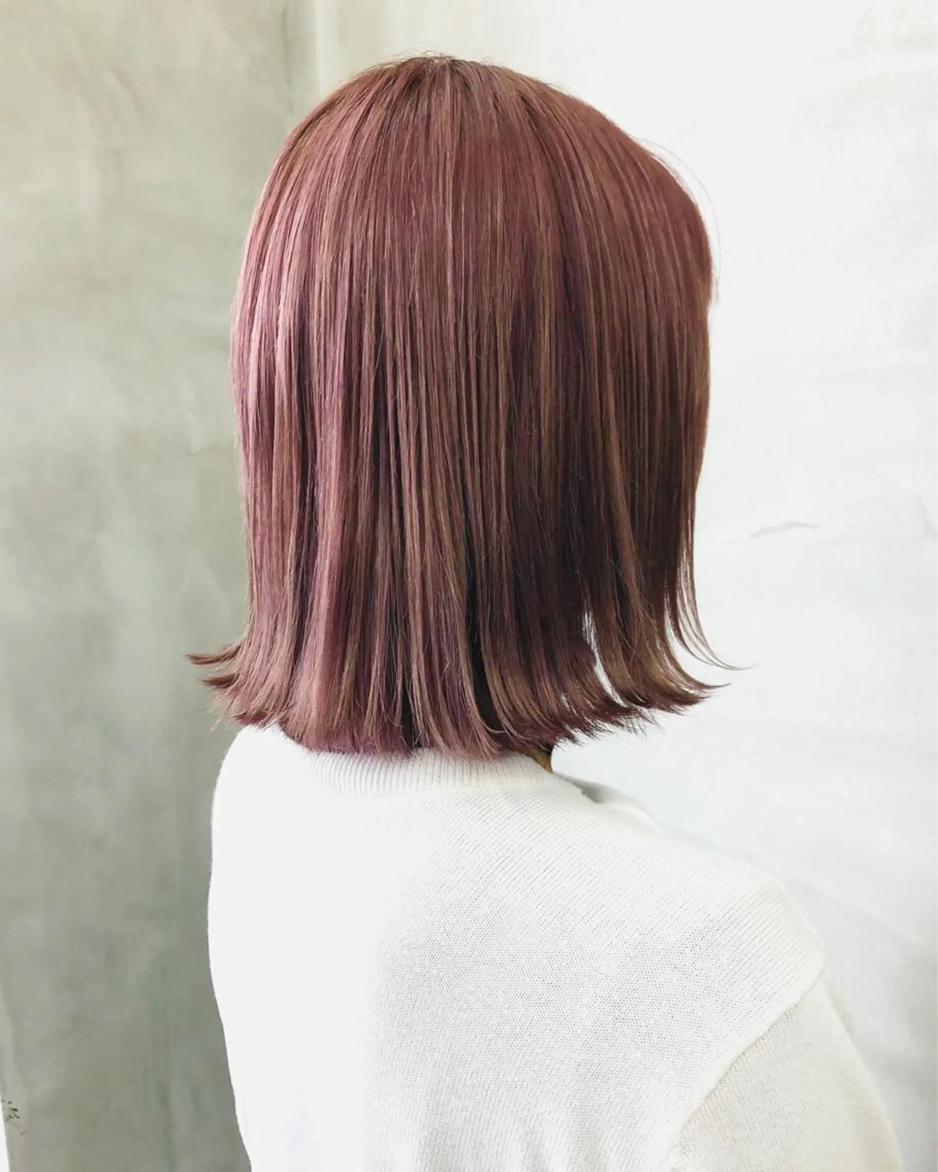 ミディアム カラー 透明感カラー ピンクカラー ブームボックス所属・🐝ハイトーンカラー hachi🐝のヘアスタイル