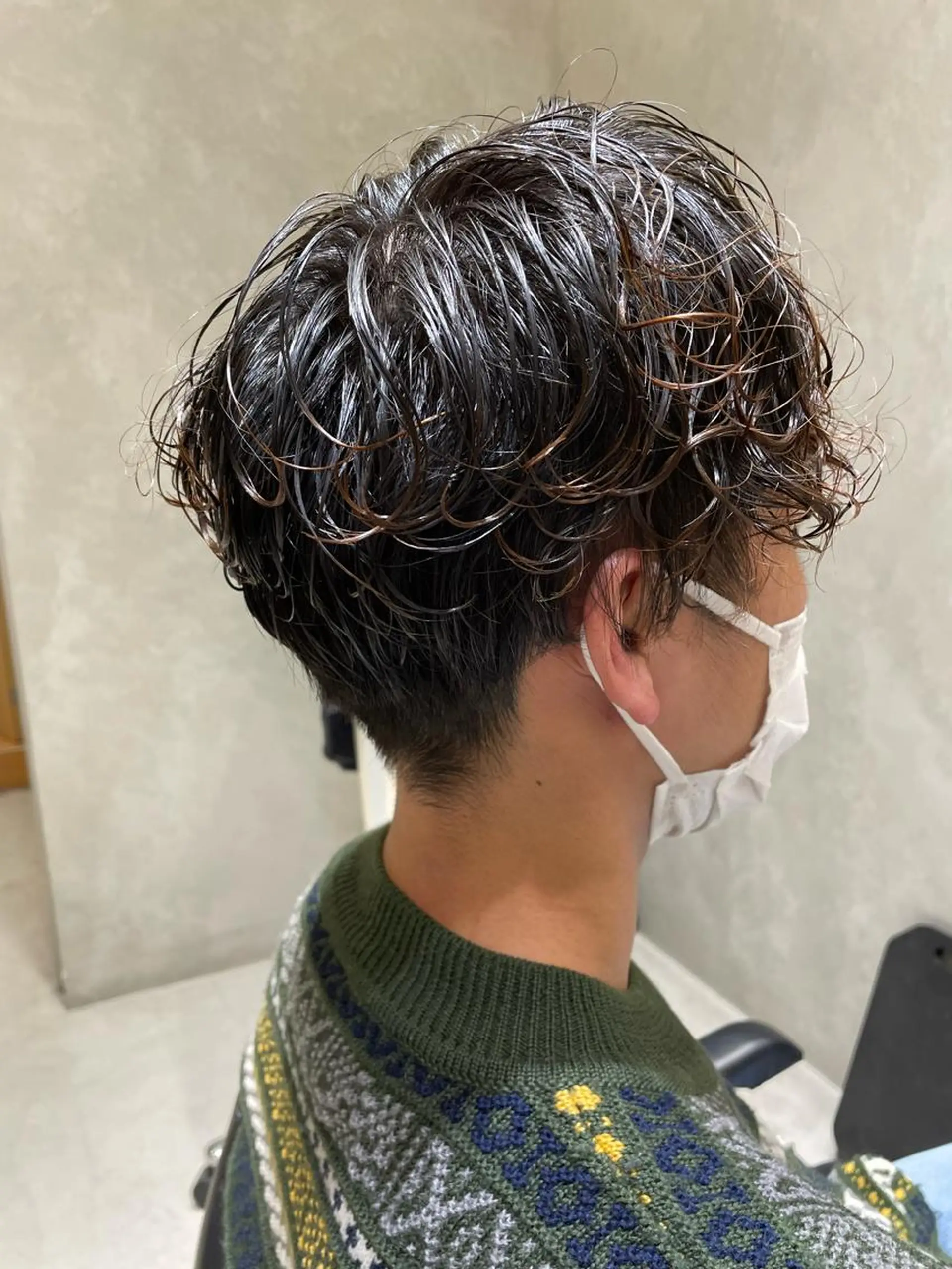 パーマ メンズ 吉田 宙生のヘアスタイル