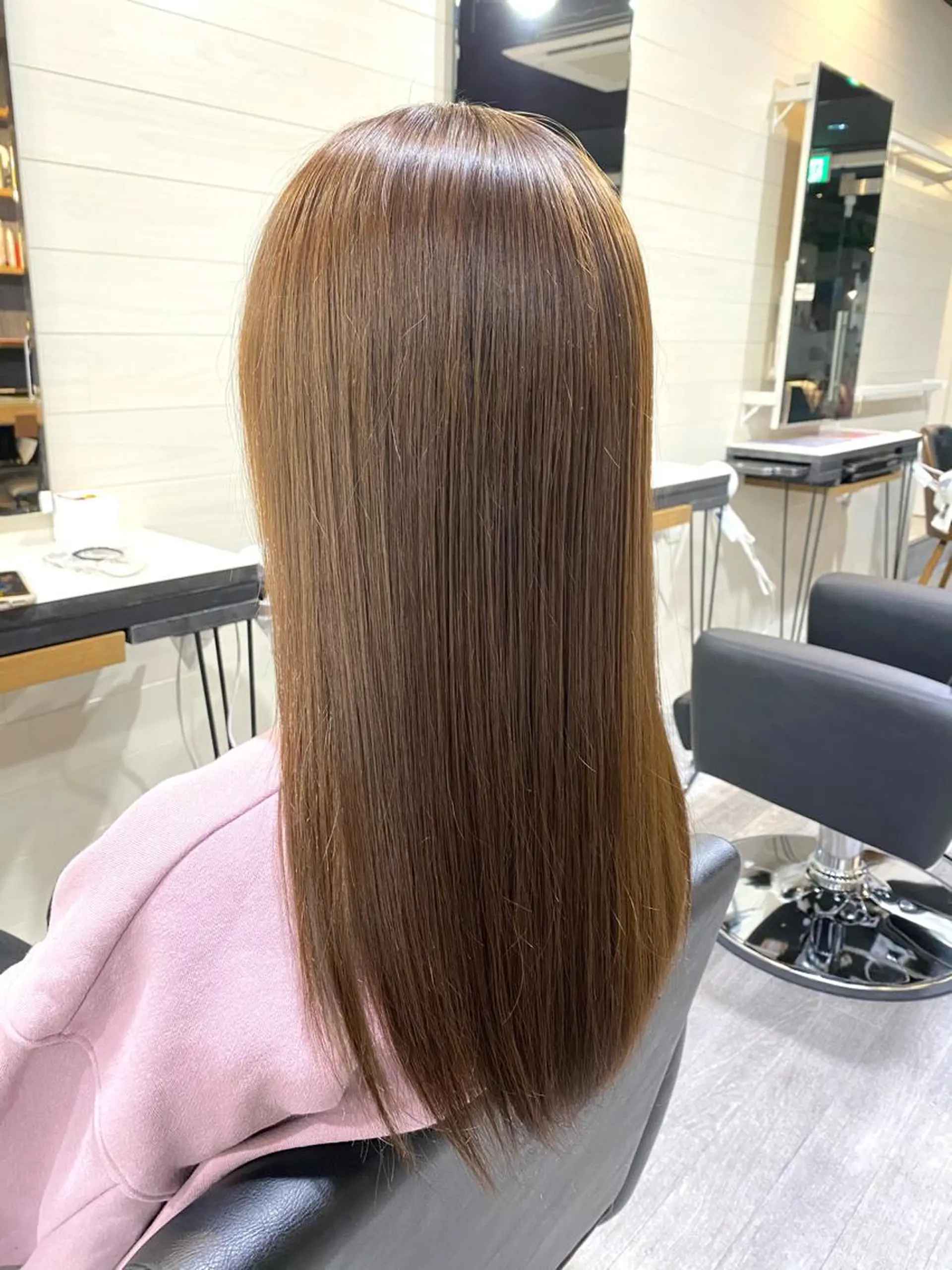 ロング カラー ヘアカラー トリートメント unpeu hair  二条所属・先着1名様限定 カット無料のヘアスタイル