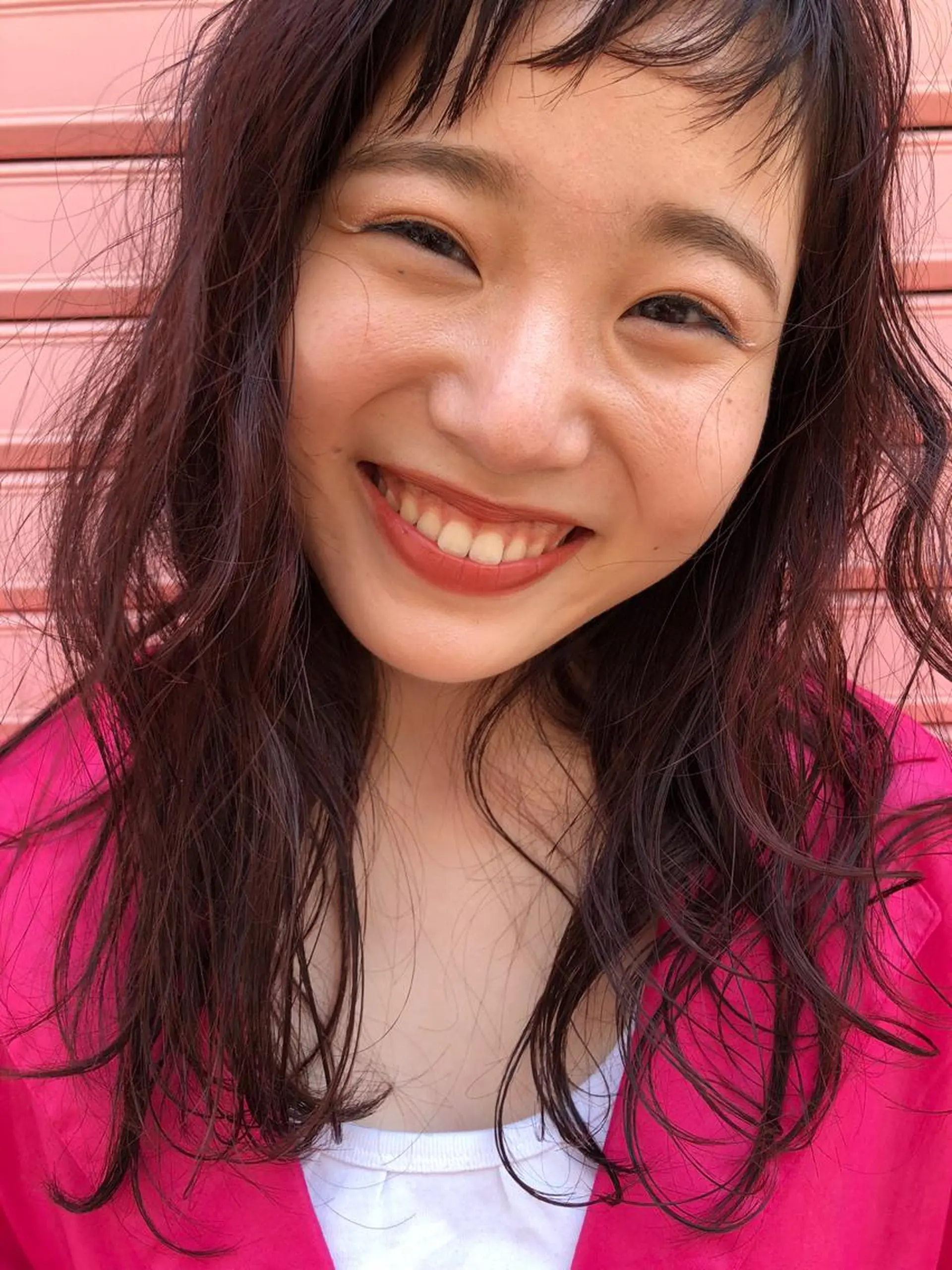 ミディアム レイヤーカット/ 透明感カラーmikuのヘアスタイル