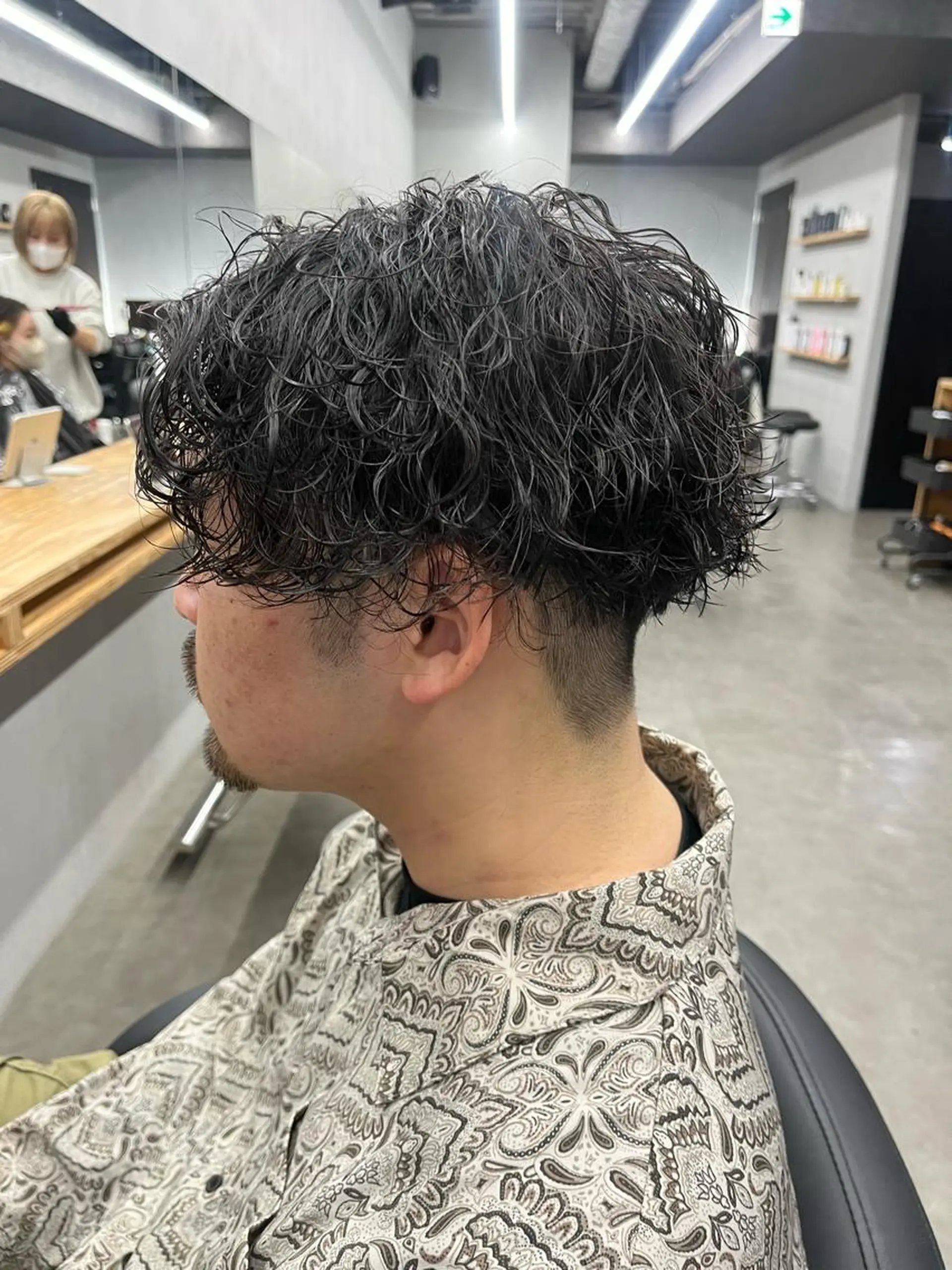 パーマ メンズ メンズパーマ 波巻きパーマ メンズ支持率NO.1 マサキのヘアスタイル
