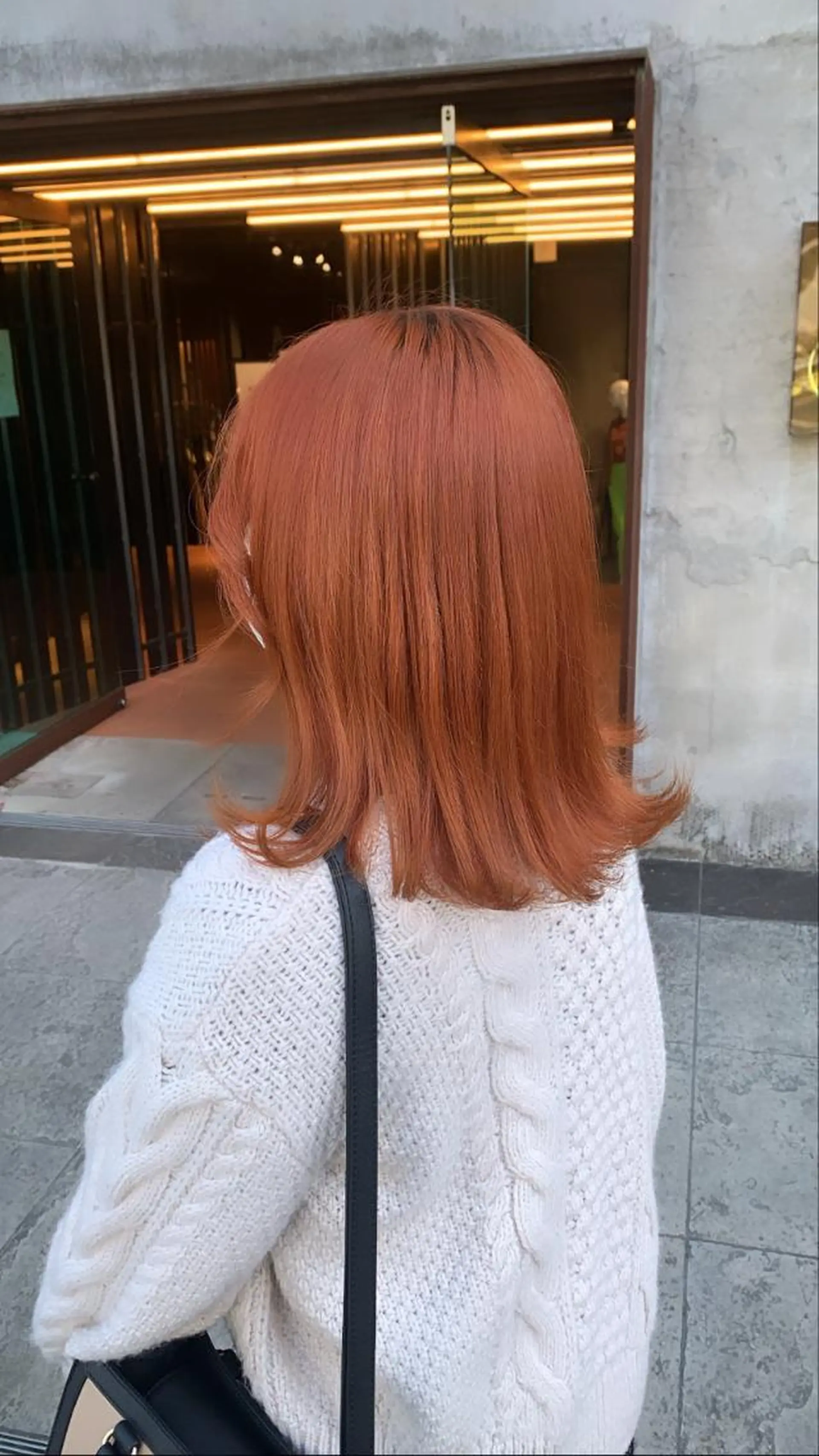 セミロング カラー ヘアアレンジ ヘアカラー トリートメント ヘアセット 🩶【推しハイトーン 】yuzu🩶のヘアスタイル