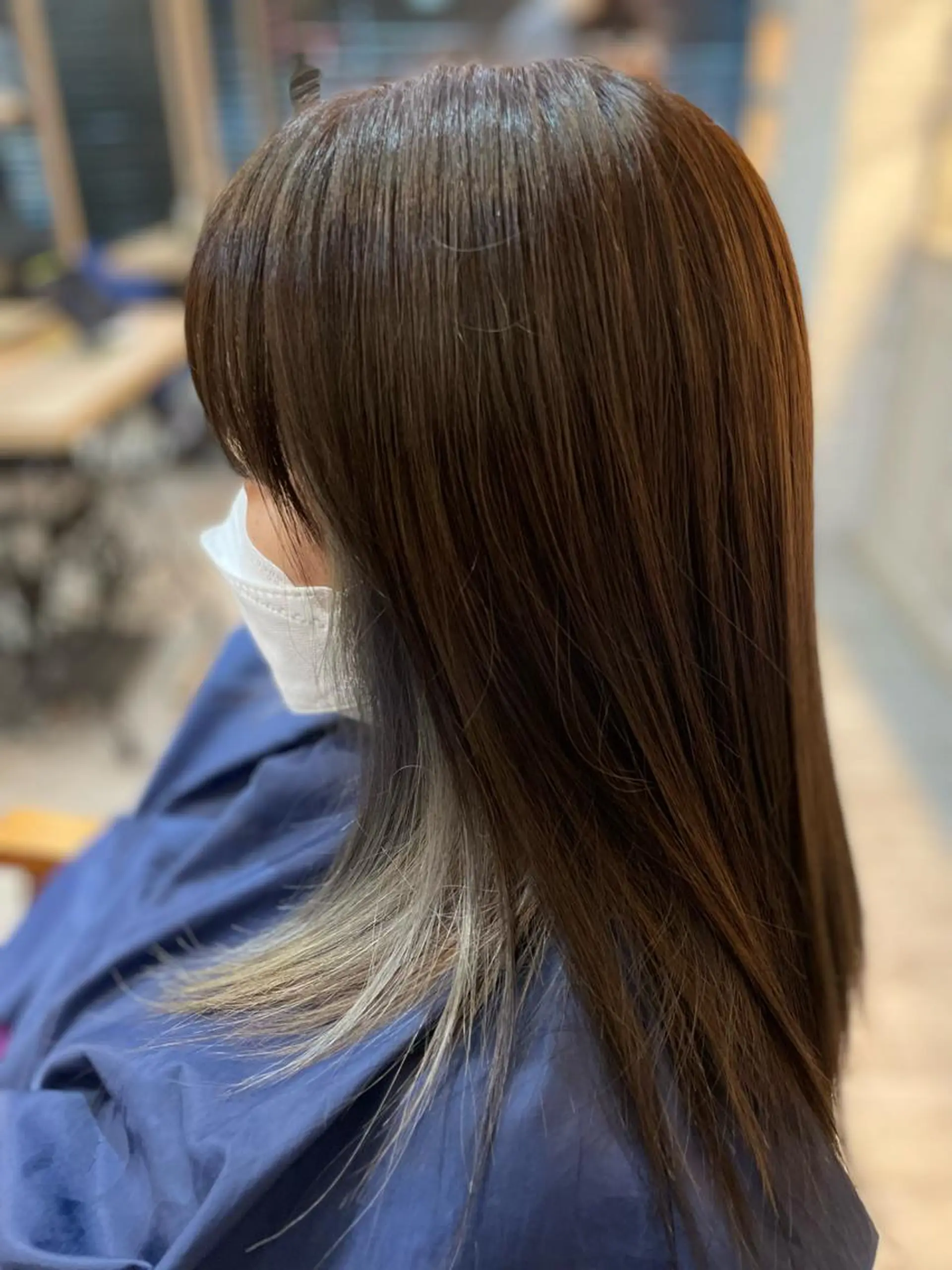 ロング カラー 柏/春日竜次 /髪質改善縮毛矯正のヘアスタイル