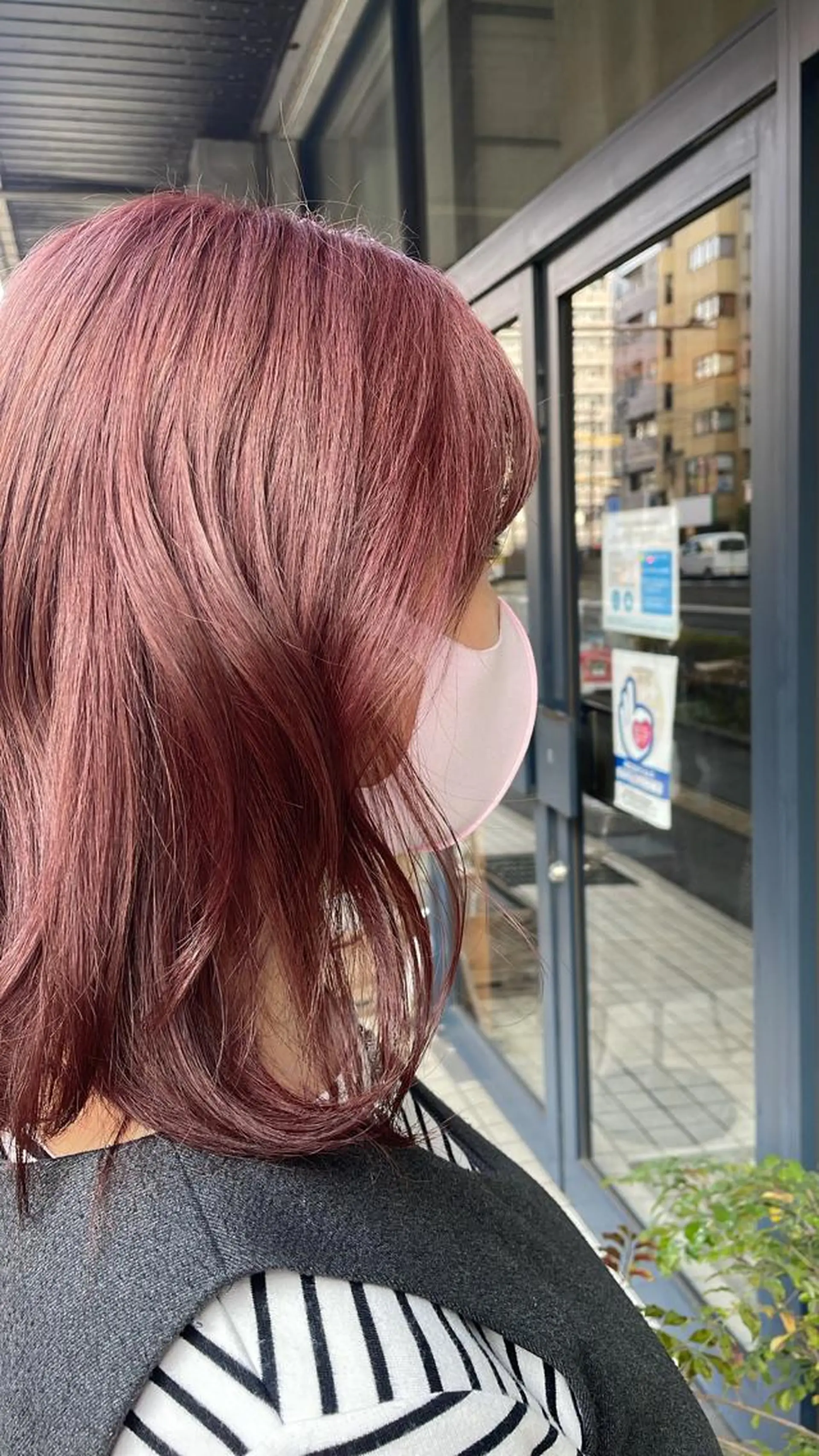 ミディアム パープルカラー Hair&Make Rin所属・田原春 花梨のマツエク・マツパデザイン