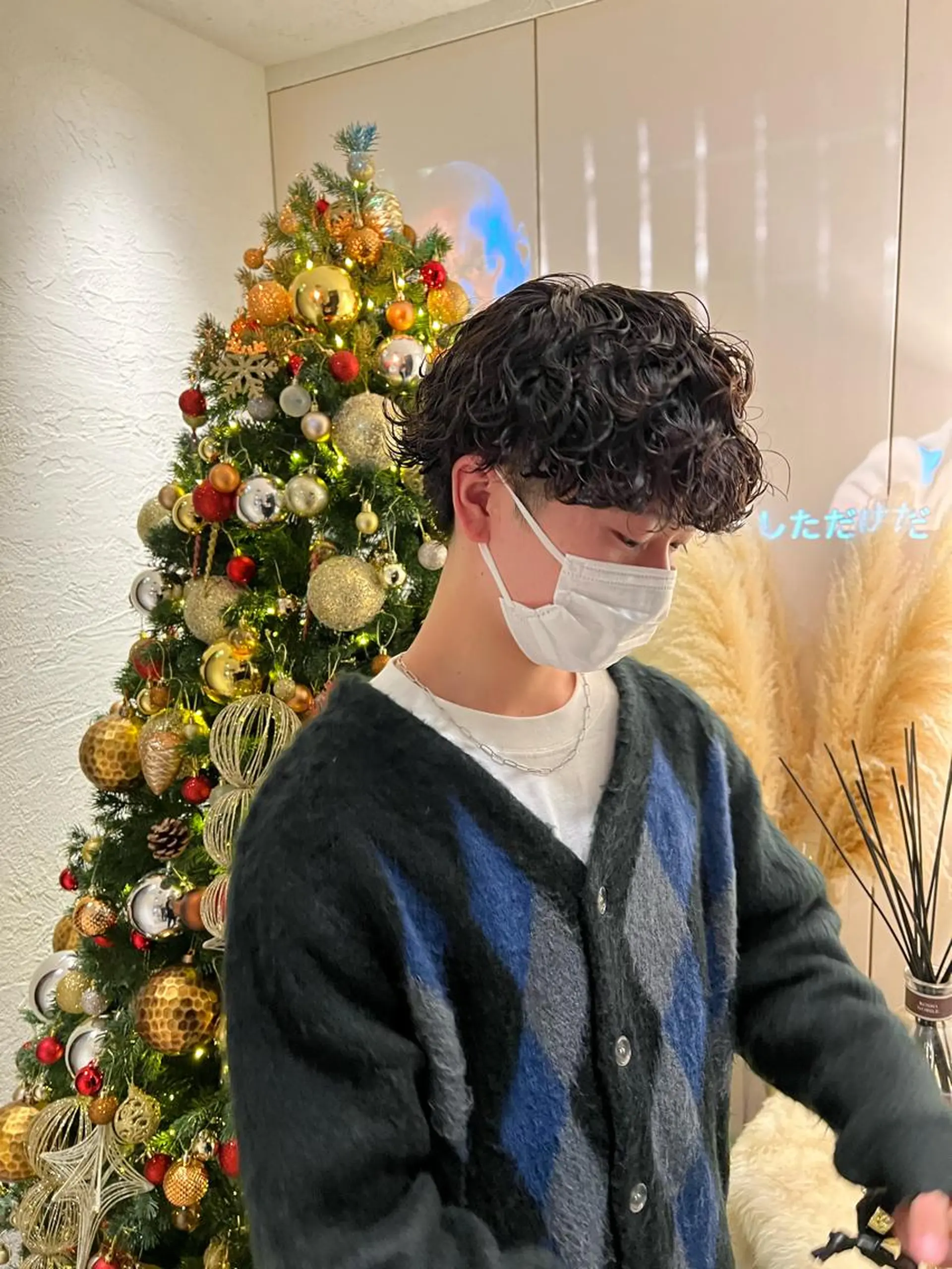 ショート パーマ メンズ メンズパーマ カット パーマ トリートメント fifth JINGUMAE所属・波巻きスパイラルパー マ/シャドウパーマ駿のヘアスタイル