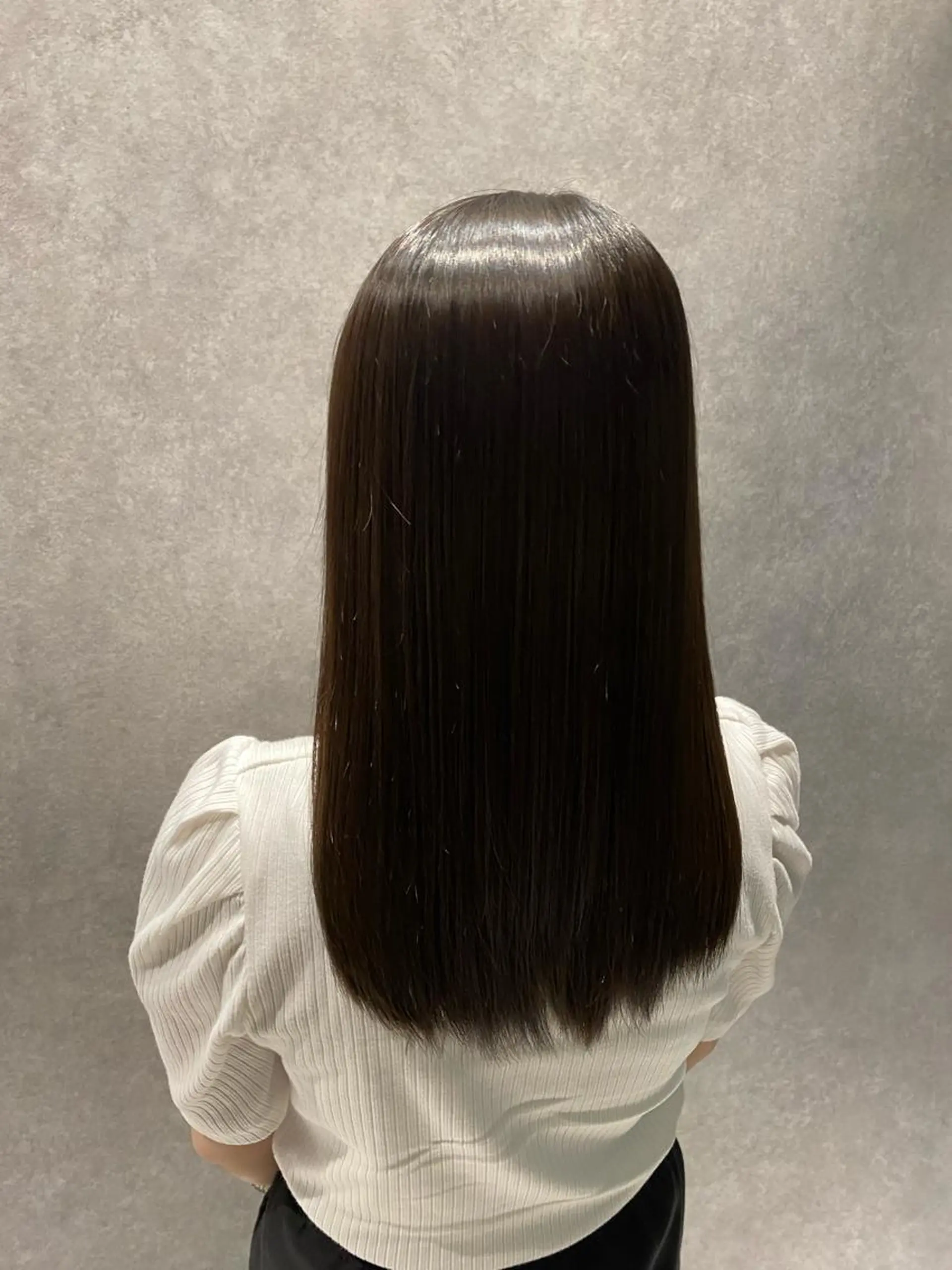 セミロング 🔸縮毛矯正/髪質 改善カラー石崎🔸のヘアスタイル