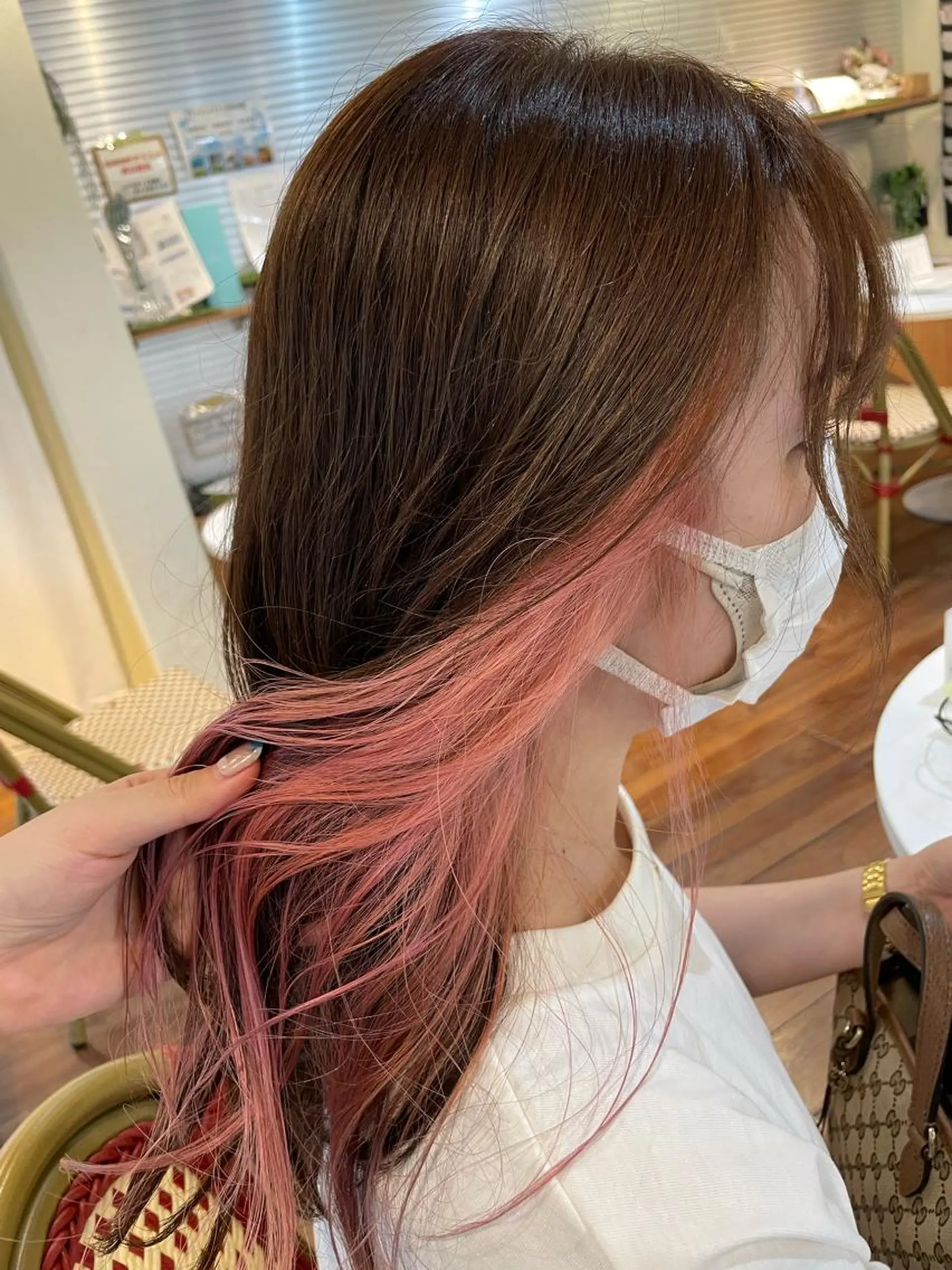 ロング シュリンプ梅森坂店所属・内藤 里桜🌸のヘアスタイル