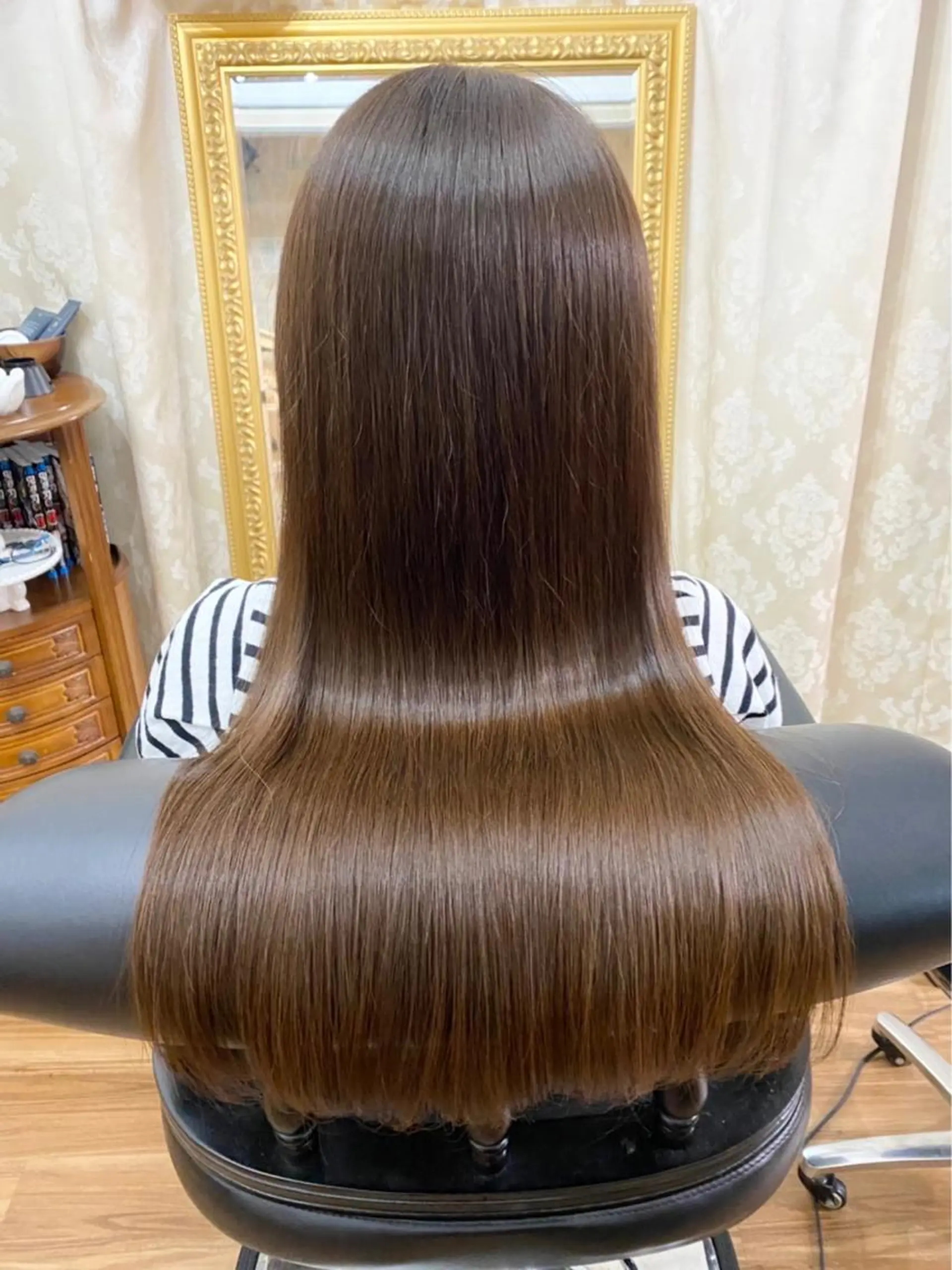 ロング カラー GOLD BLACK所属・究極の艶髪！ 艶神！大矢祥央のヘアスタイル