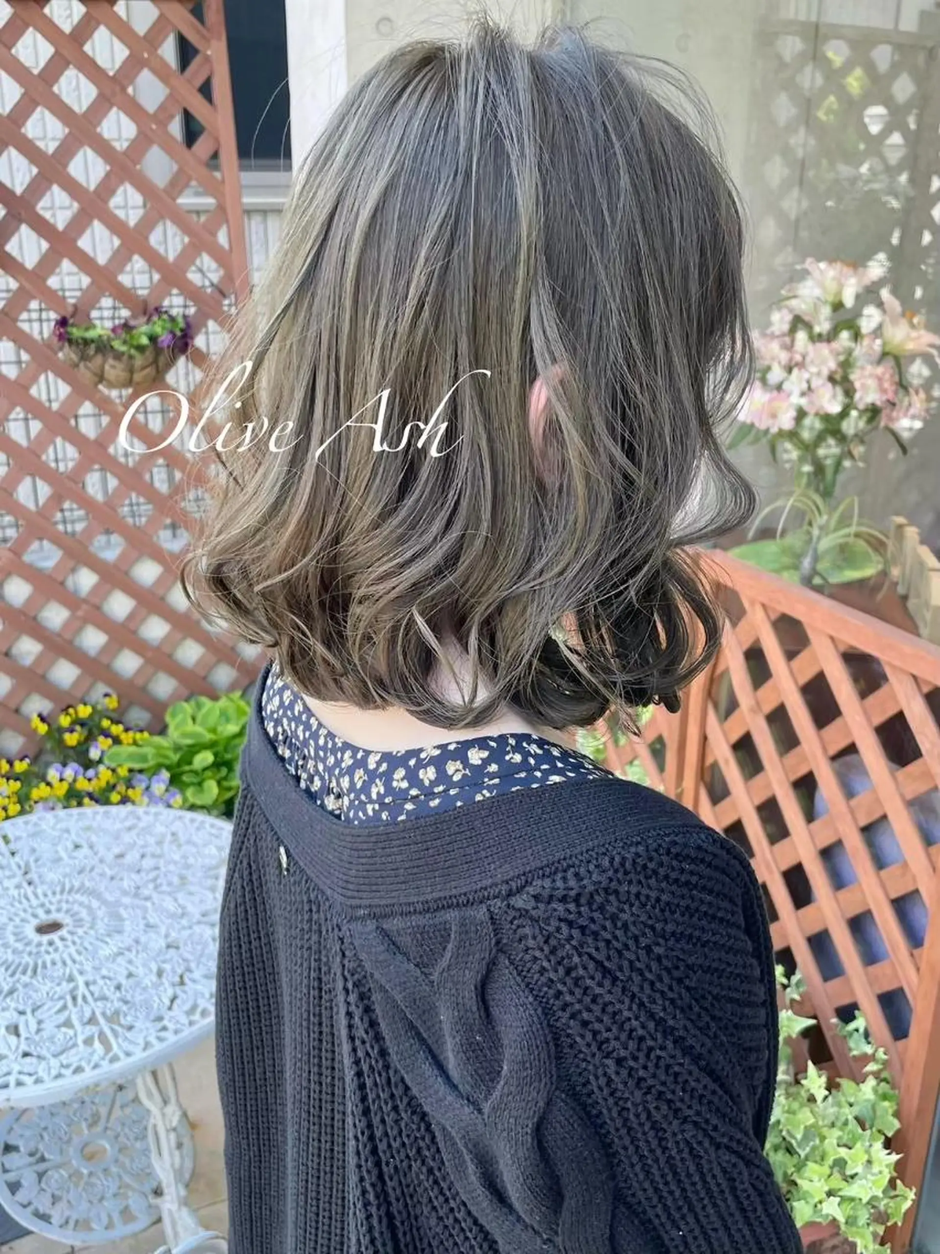 カラー ミディアム 工藤 詩月のヘアスタイル