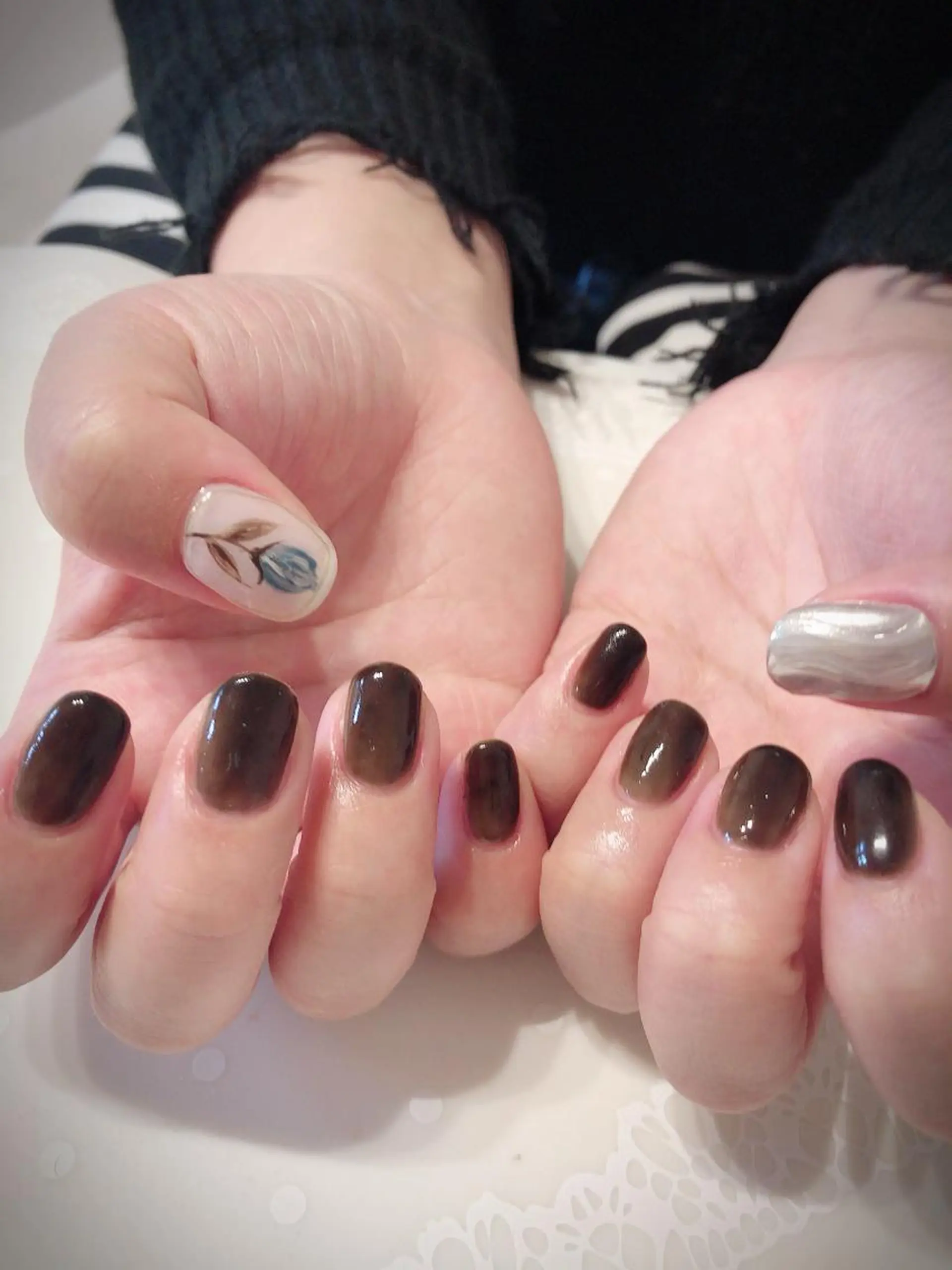 ネイル ニュアンスネイル ハンドネイル * haruのネイルデザイン