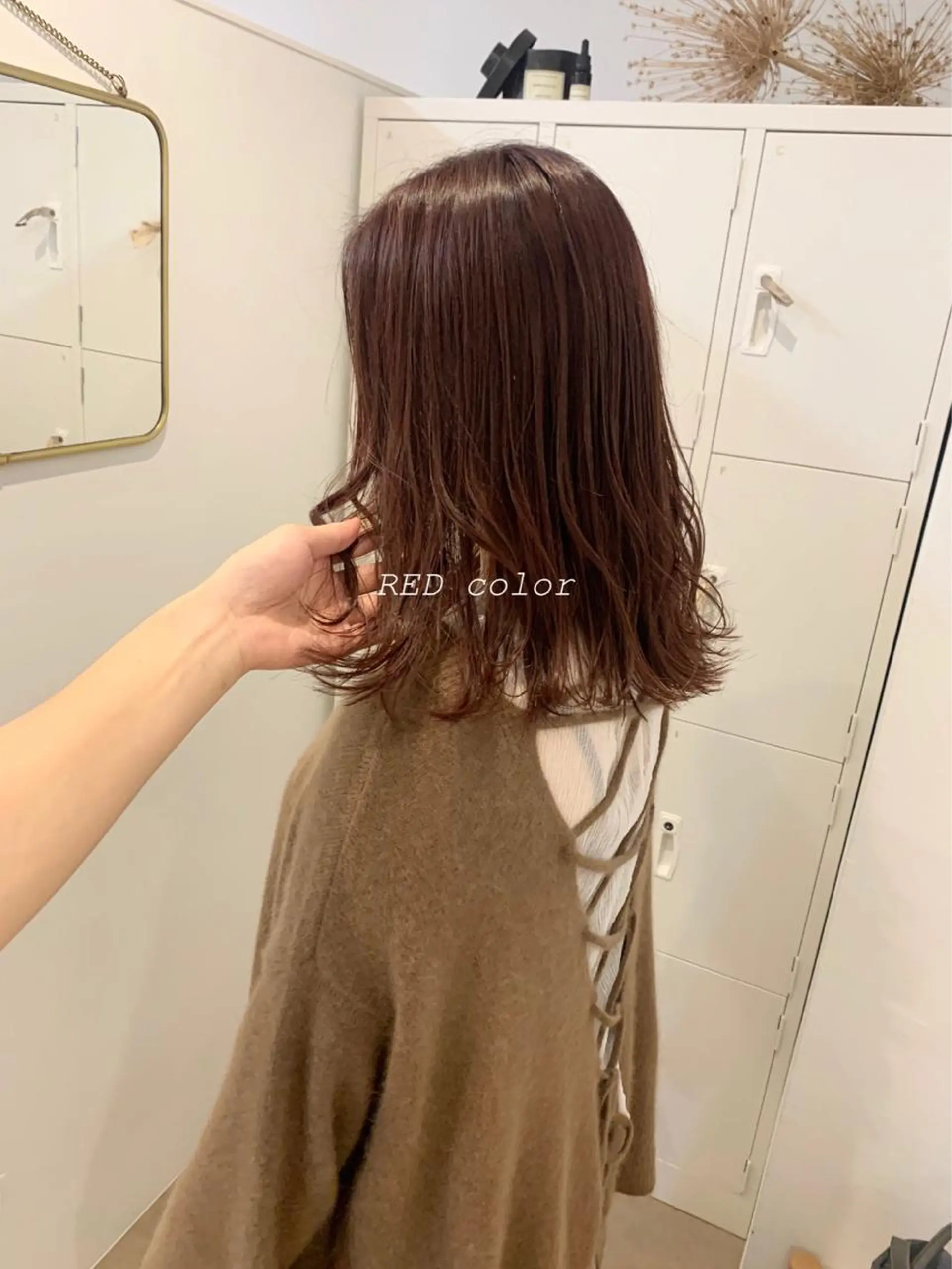 ミディアム カラー 佐藤 永夏のヘアスタイル