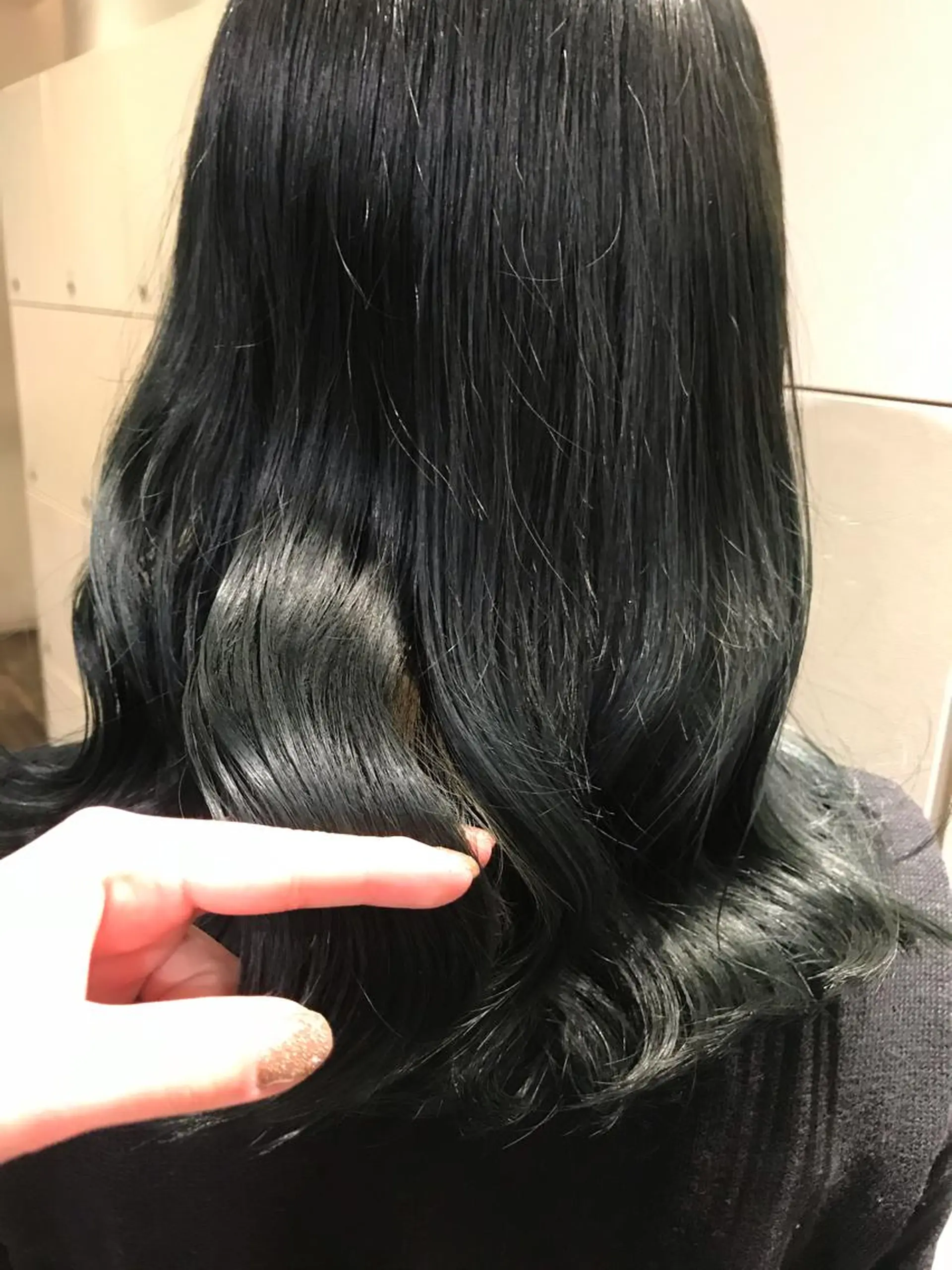 セミロング カラー knock【ノック】所属・烏丸韓国ヘア🇰🇷 ayaka🎀のヘアスタイル