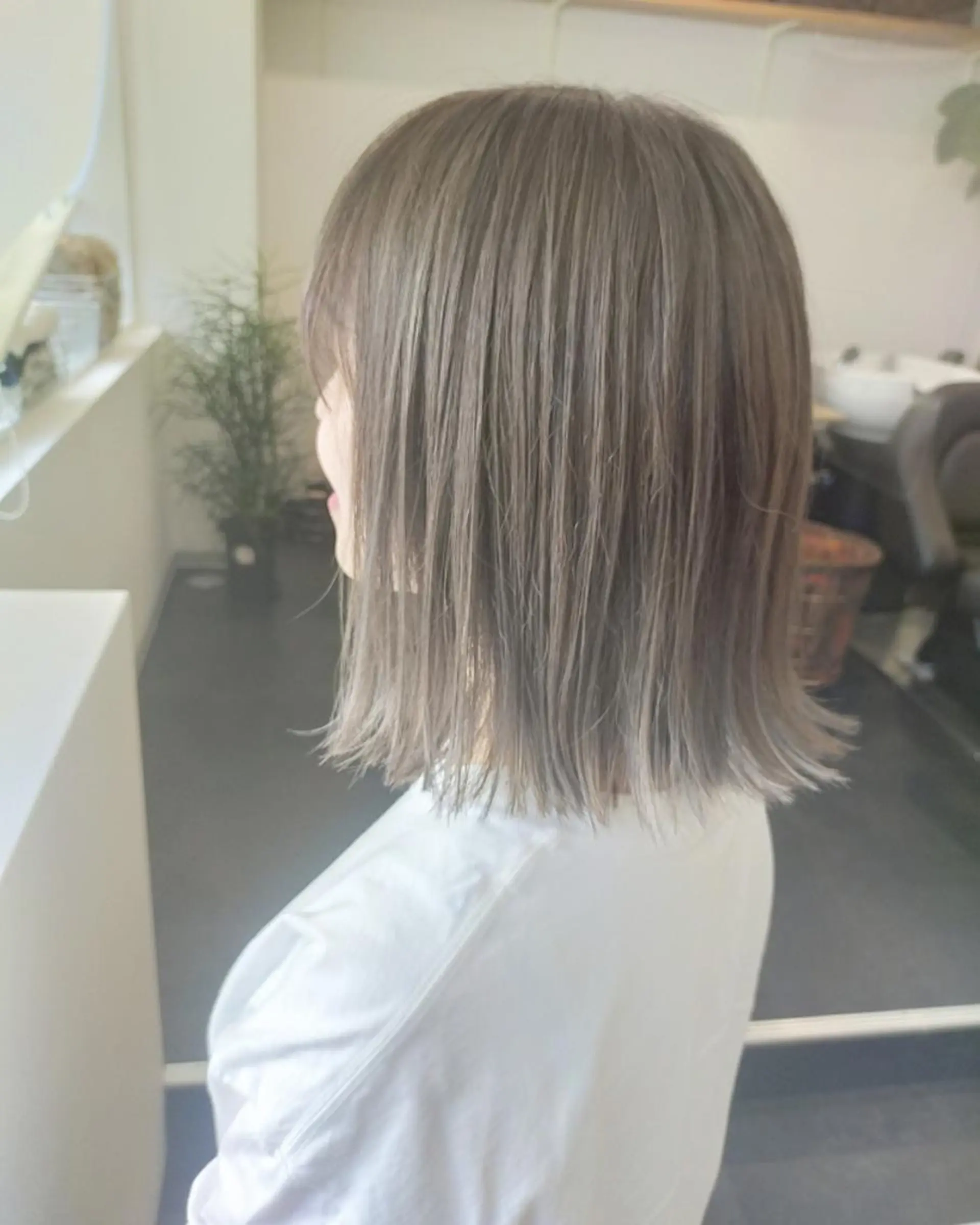 ミディアム JIL BLAN 京都所属・RU RIのヘアスタイル