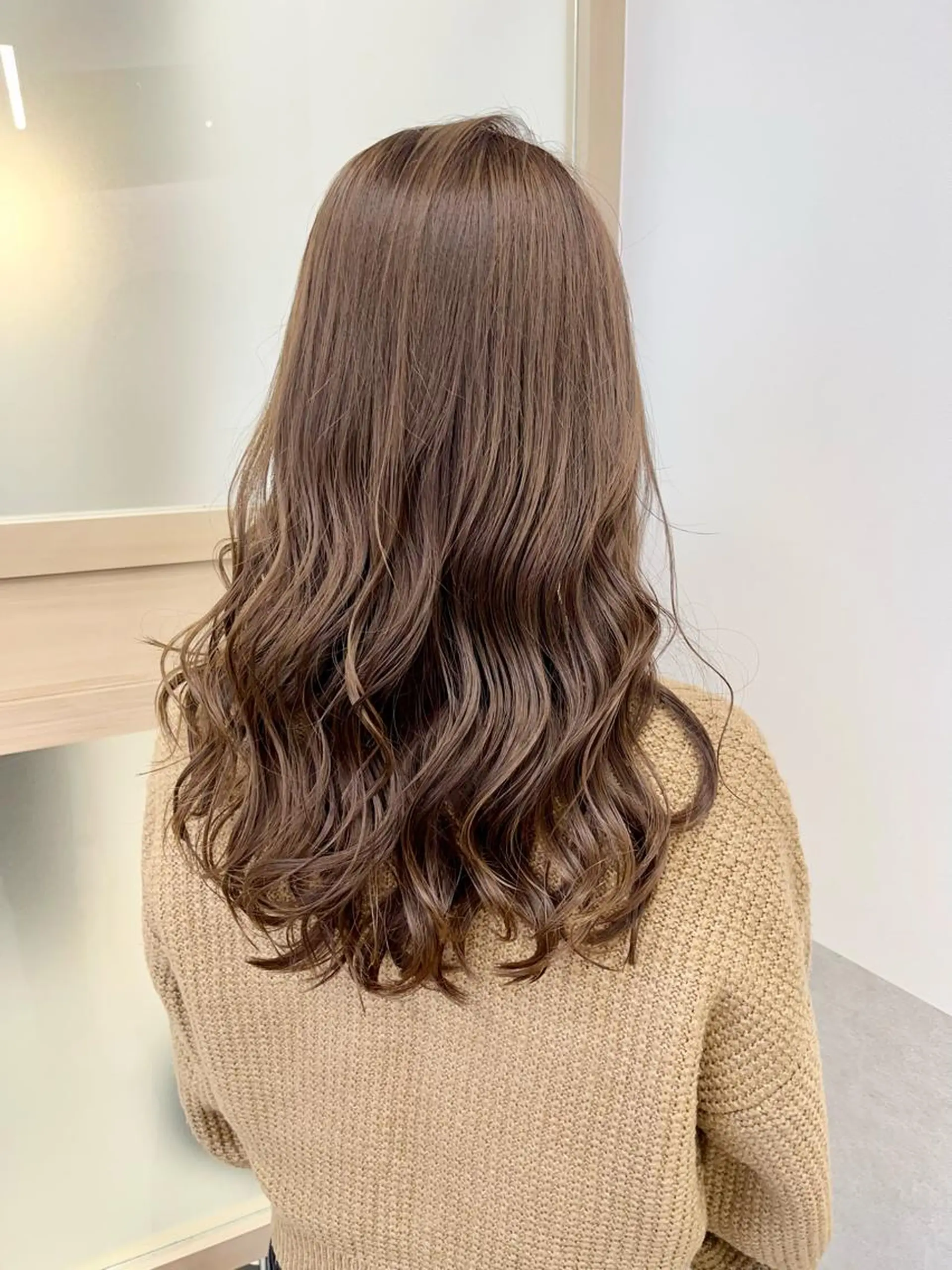 ロング カラー カット ヘアカラー トリートメント 天野 涼のヘアスタイル