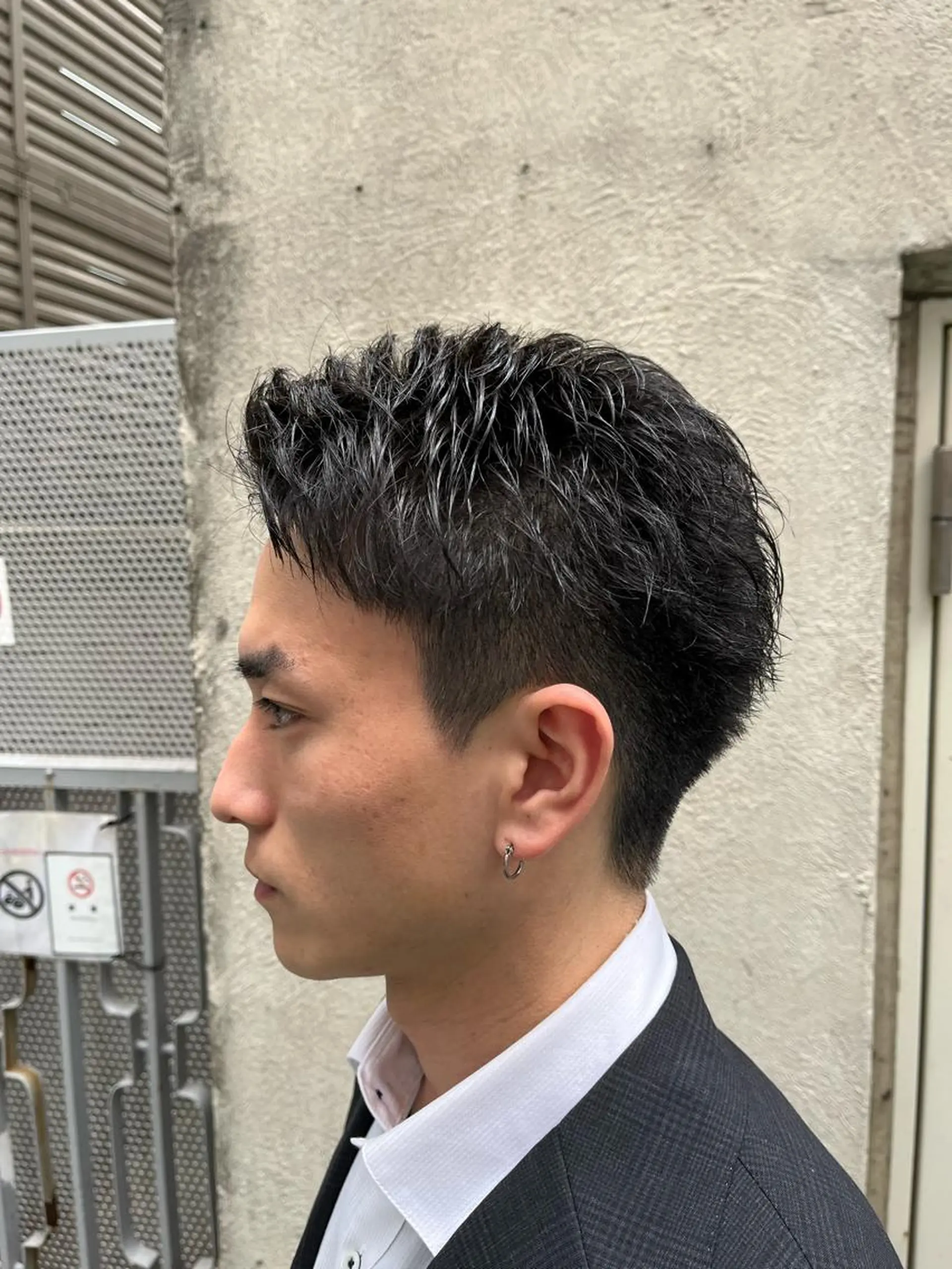 ショート メンズ カット トリートメント ヘアセット 🏆メンズヘア特化 🥇代表りんぺーのヘアスタイル