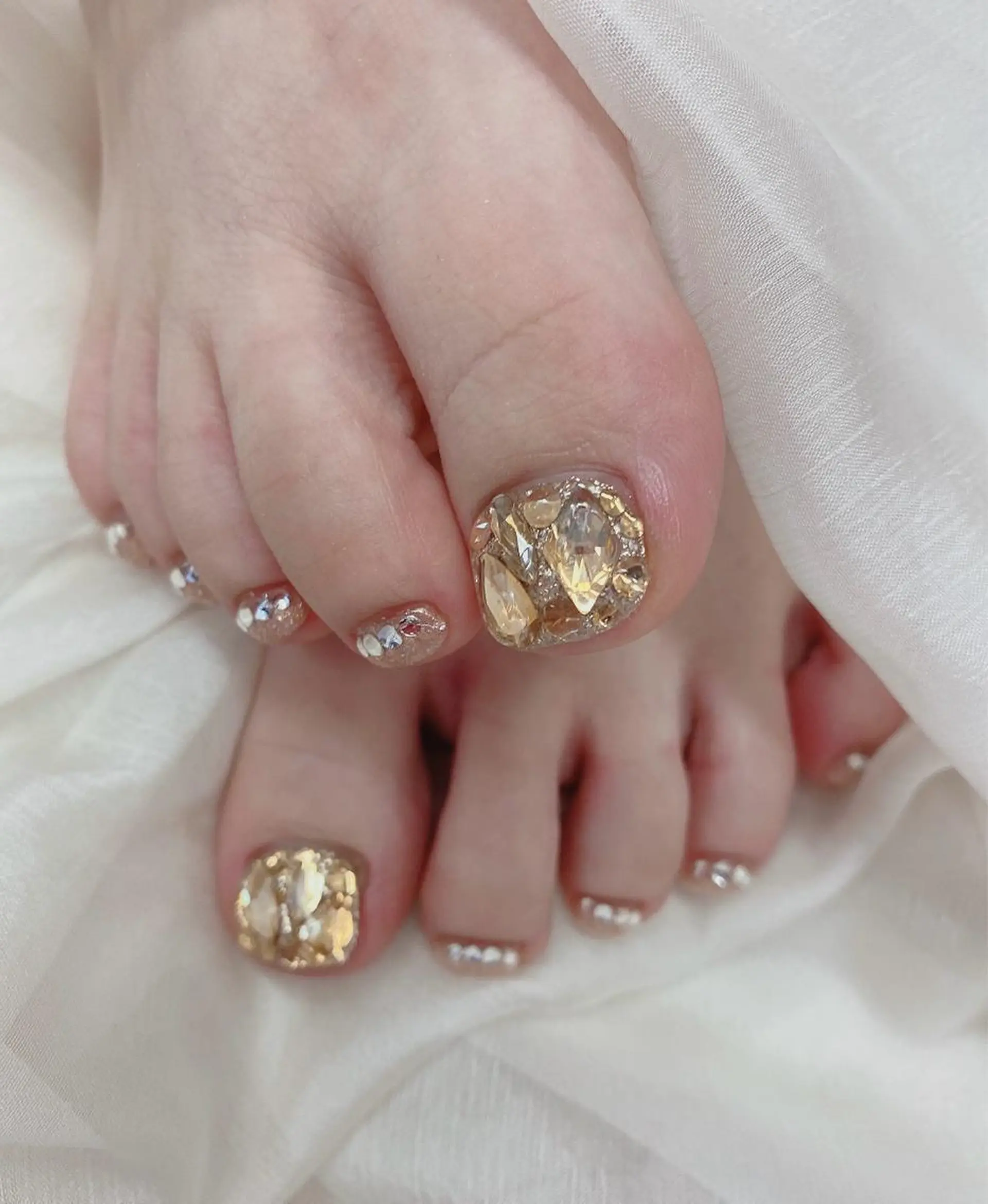 ショート フットネイル JNA認定講師🌸 RIEのネイルデザイン