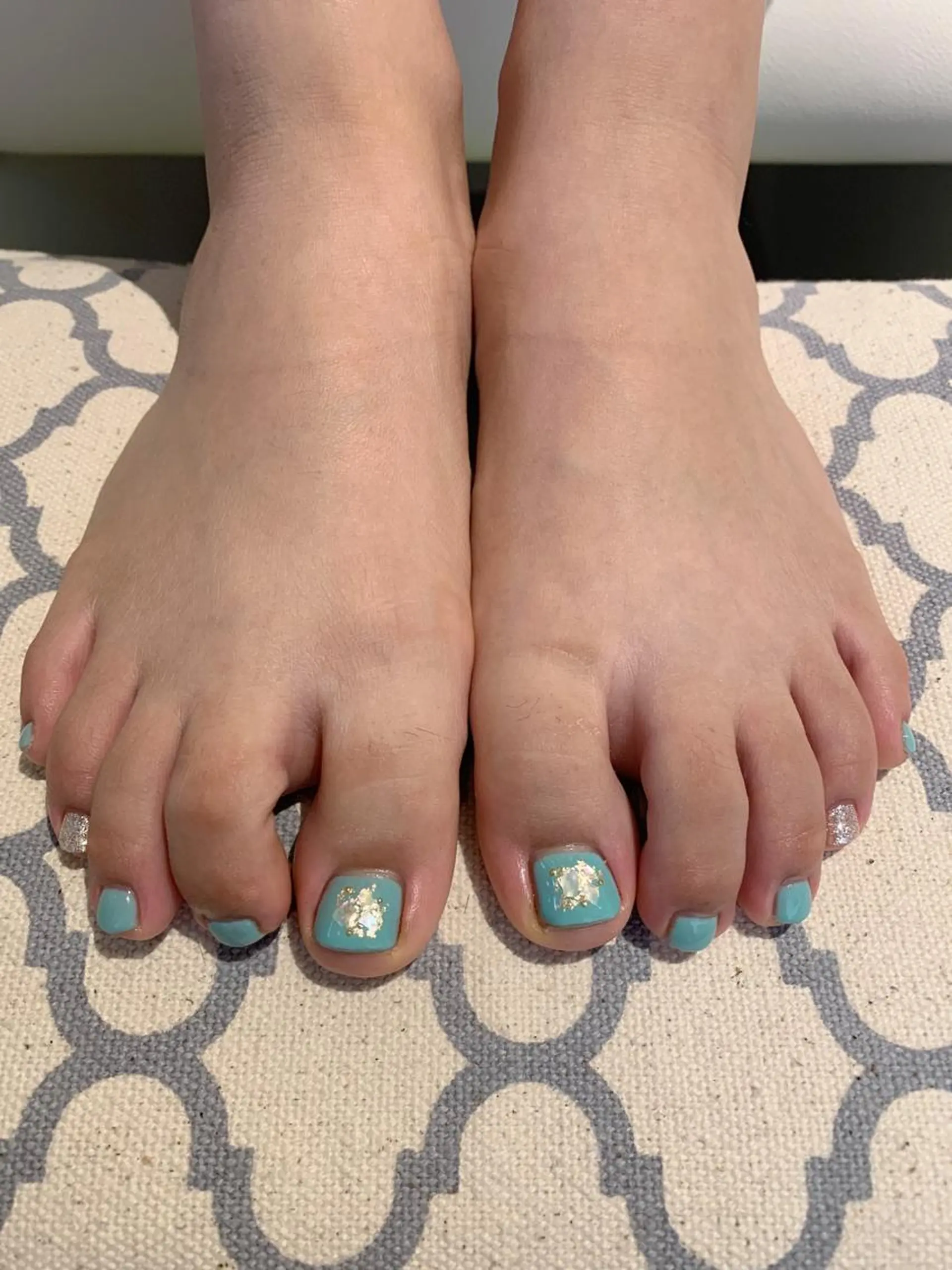 ネイル フットネイル ジェルネイル パラジェル 鈴木 里奈のネイルデザイン