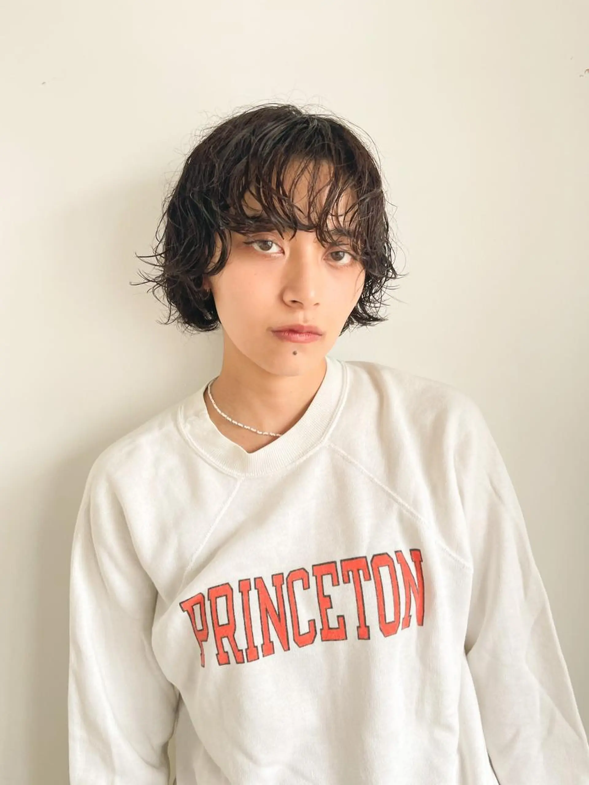 ショート カラー パーマ カット ヘアカラー CEINE PATHのヘアスタイル