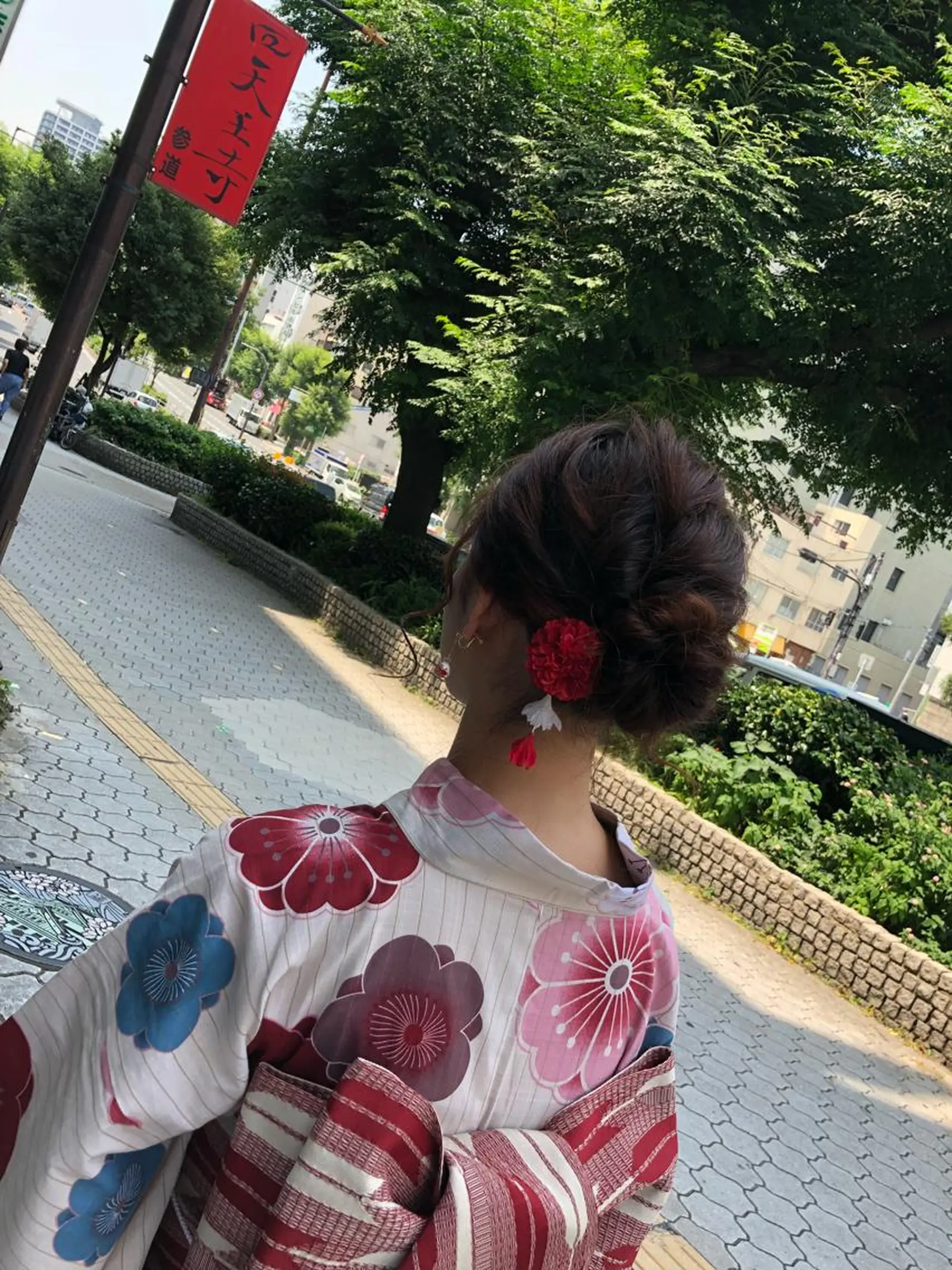 ミディアム ヘアアレンジ 【寺田町】ソリハシ アキラのヘアスタイル