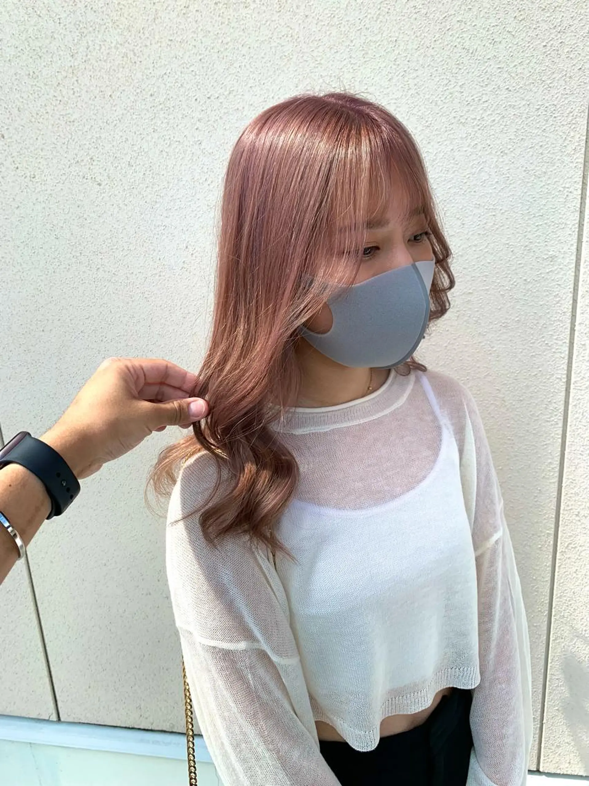 ロング 韓国風ヘア 韓国ヘア/レイヤー /大嶽佑馬のヘアスタイル