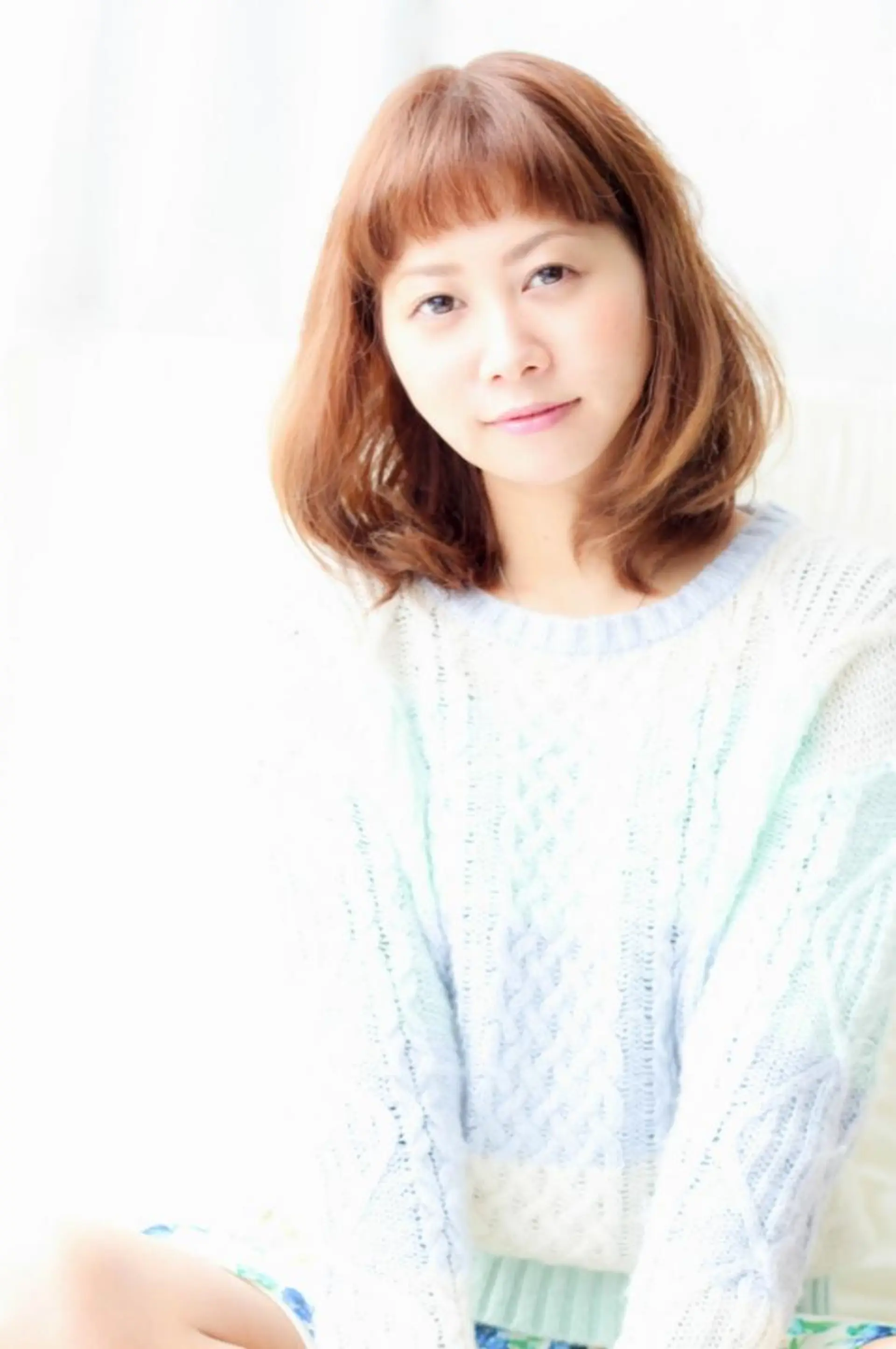 ミディアム カラー ボブ 村上 貴徳のヘアスタイル