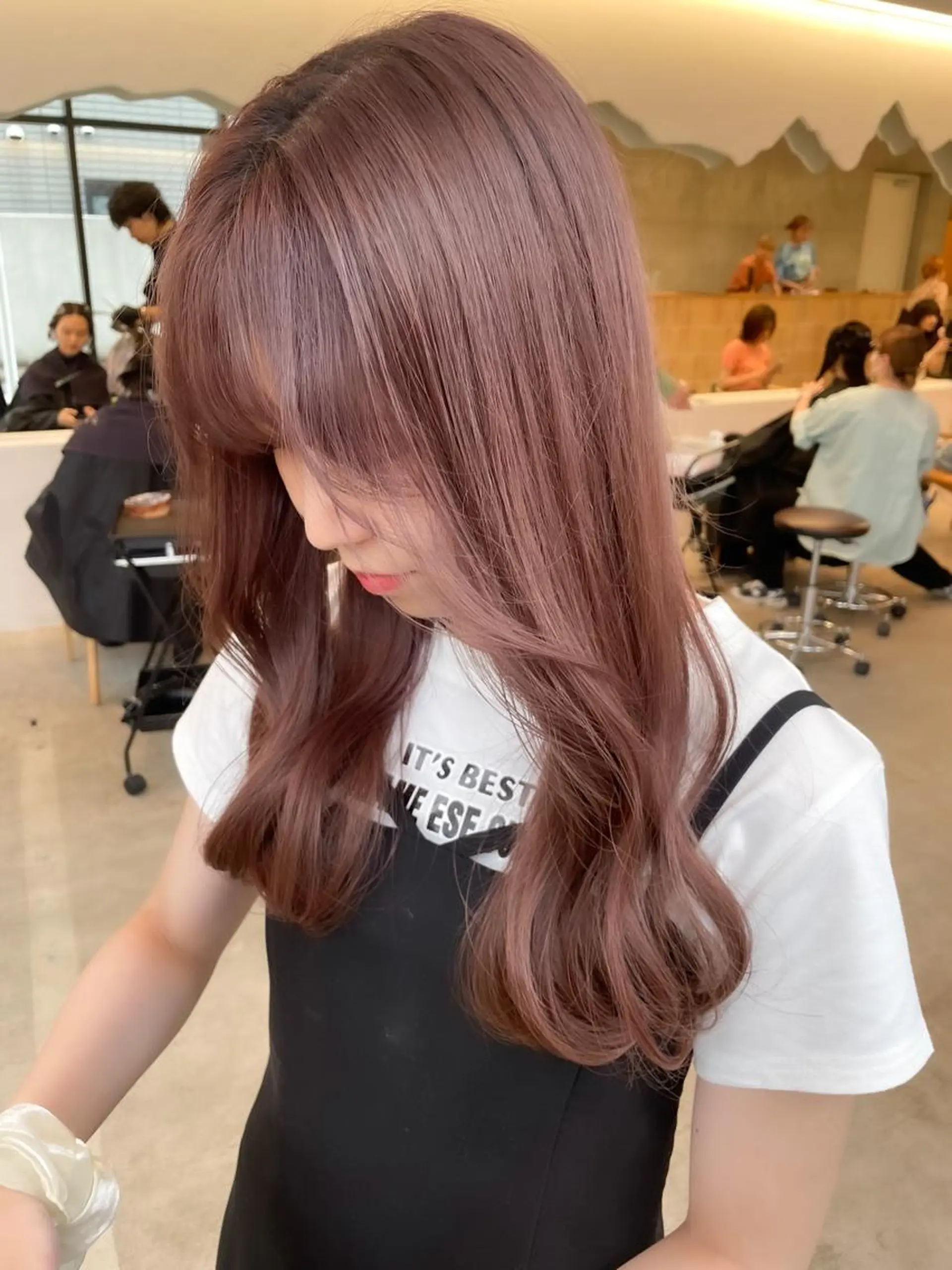 ミディアム カラー ヘアアレンジ ミニボブ/ブリーチ 🌈MISATOのヘアスタイル